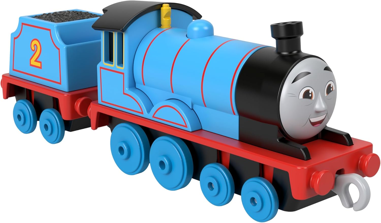 Fisher-Price Thomas & Friends Edward Push-Along Diecast Engine with Cargo - Preschool Train Toy for Ages 3+ 1
