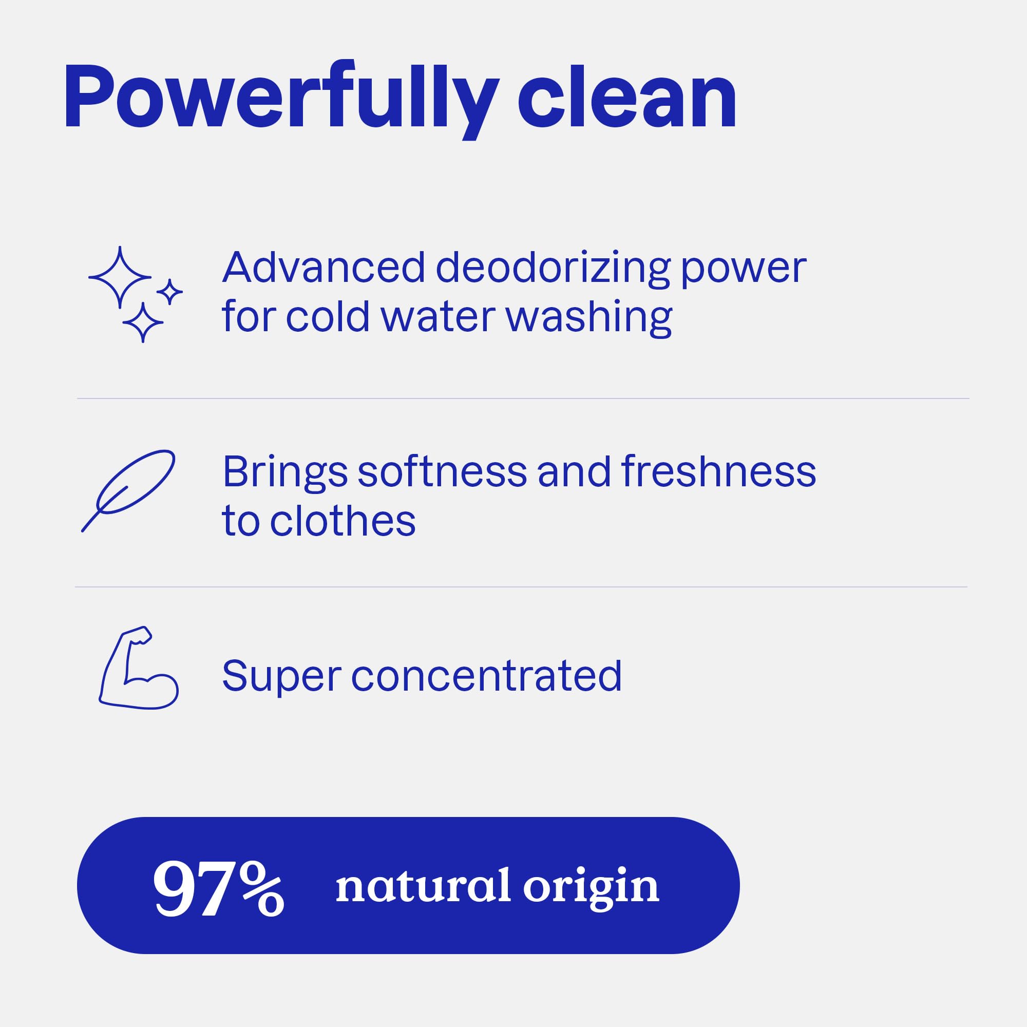 ATTITUDE 2-in-1 Laundry Detergent & Fabric Softener - Plant- & Mineral-Based, Mountain Fresh 3