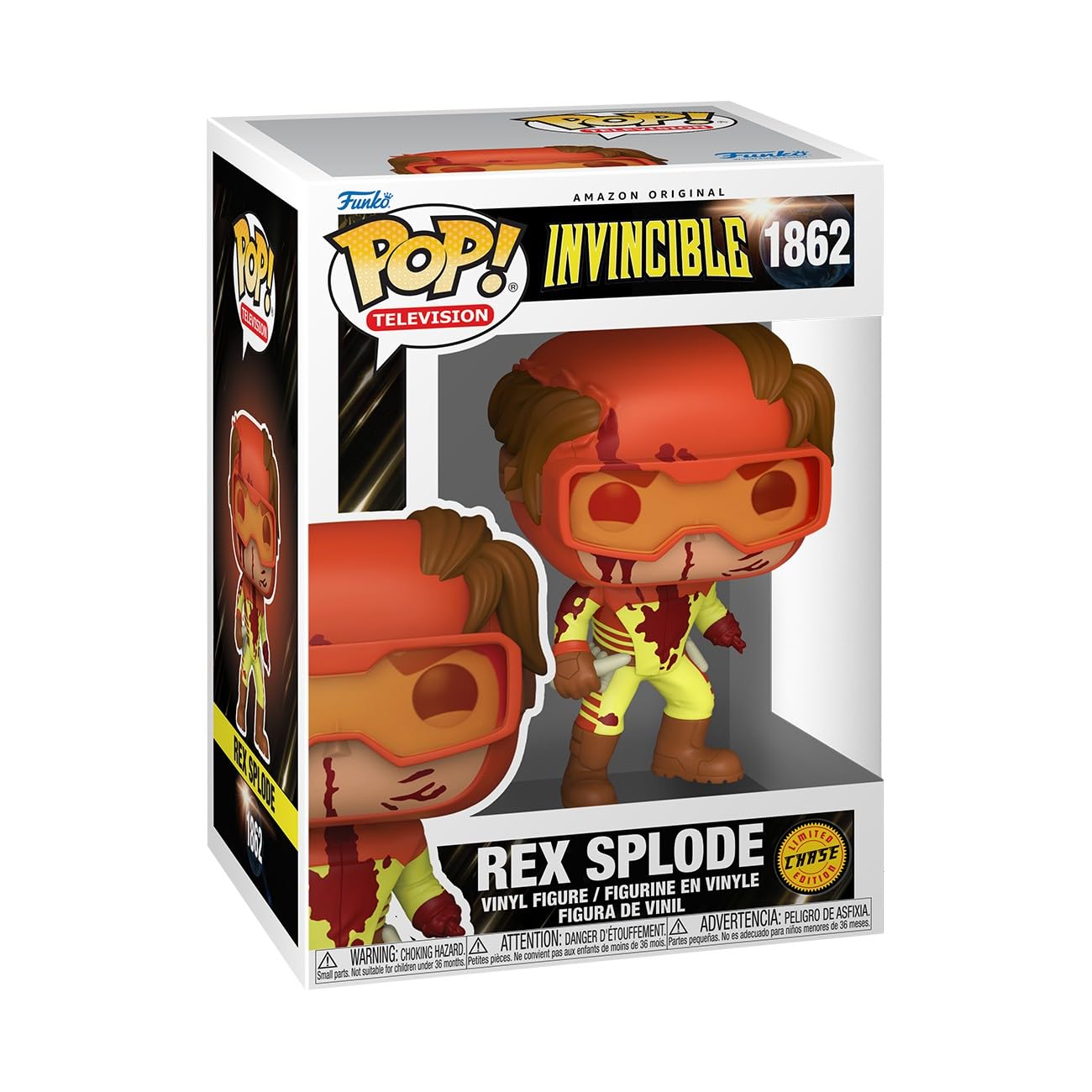 Funko POP! Animation: Invincible S2 - Rex Vinyl Figure | 3.75 in | Multicolor 3