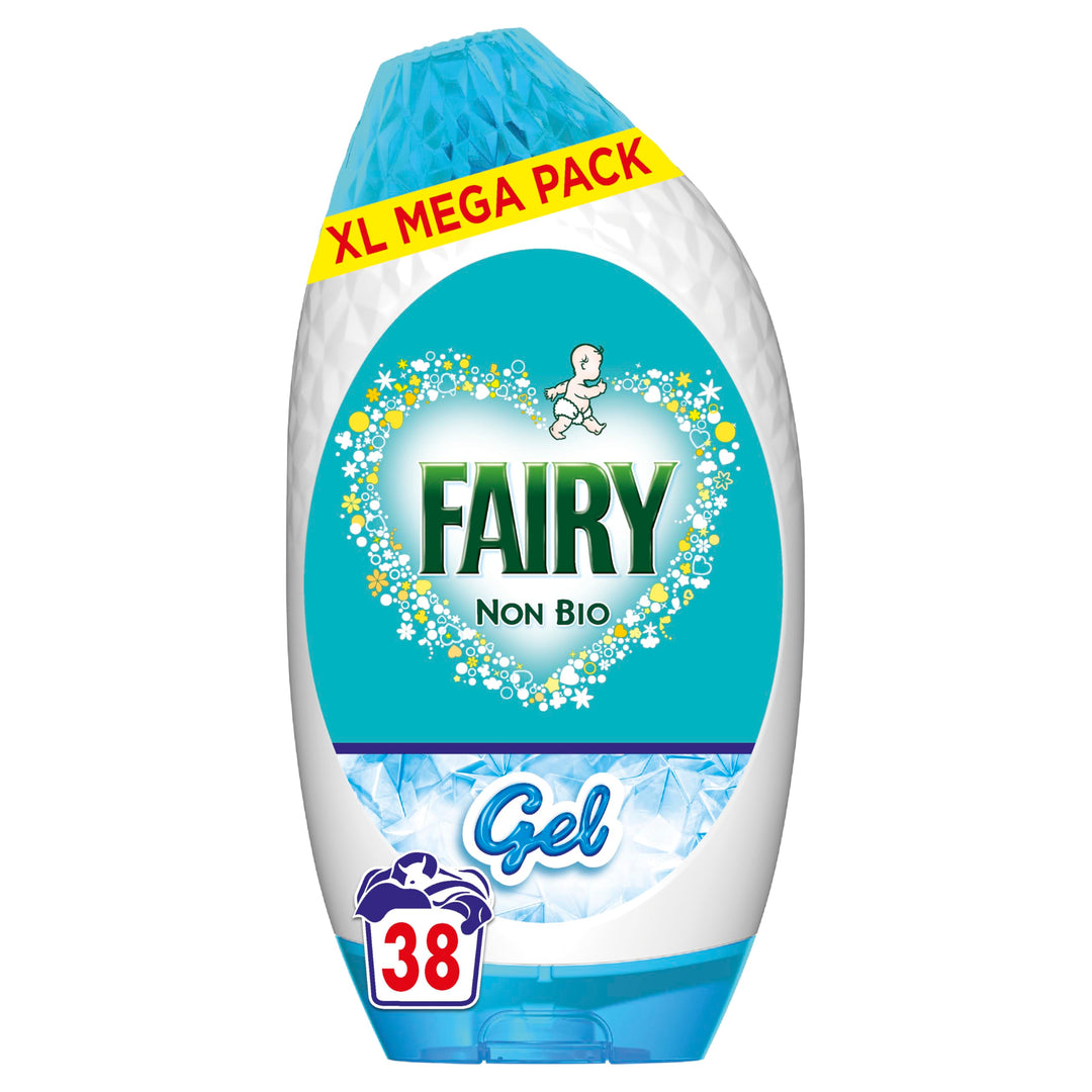 Fairy Non Bio - Laundry Detergent Gel 1.254 L, 38 Washes