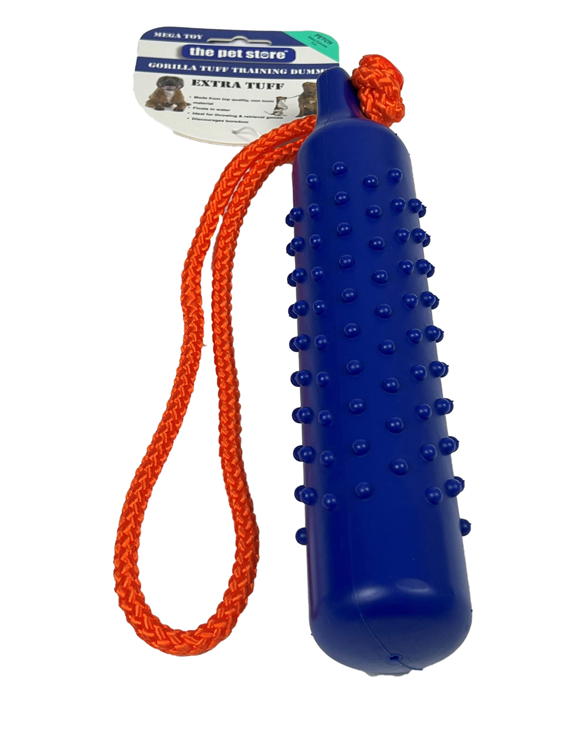 Pet Store Gorilla Tuff Floating Training Dummy - Durable TPR, Emperor Blue | Floats 1