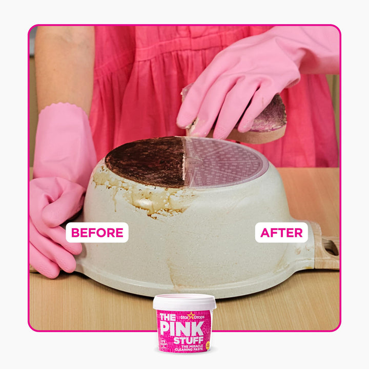 Stardrops - The Pink Stuff Miracle Scrubber Kit with Electric Tool & 4 Brush Heads