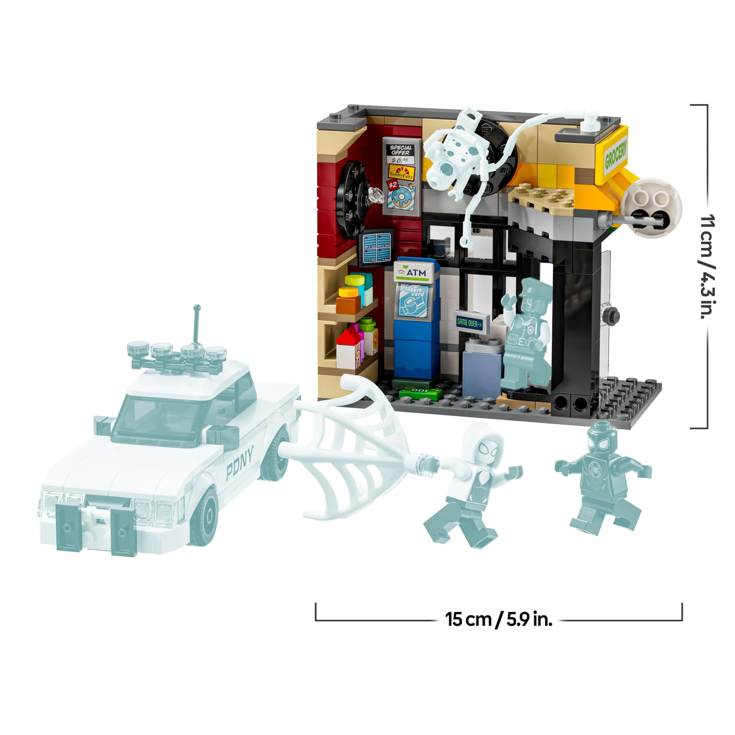 LEGO Marvel Spider-Verse: Miles Morales vs. The Spot Building Set 76311 | Ages 9+ 9