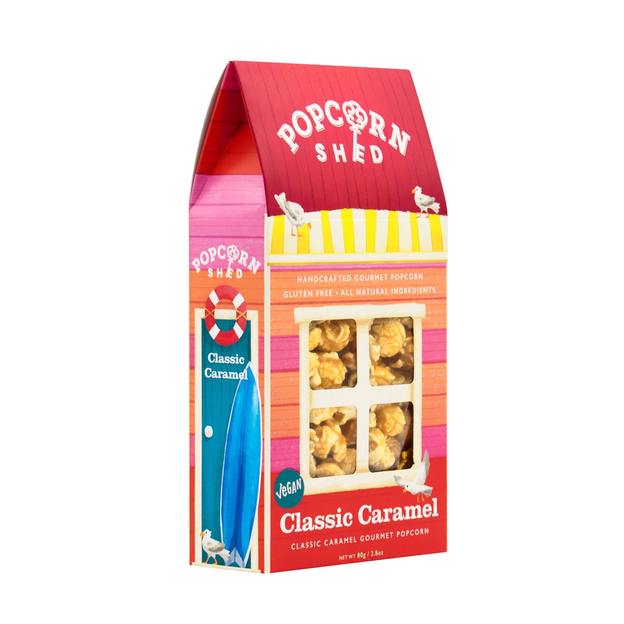 Popcorn Shed Classic Caramel Gourmet Popcorn (1 x 80g) 1
