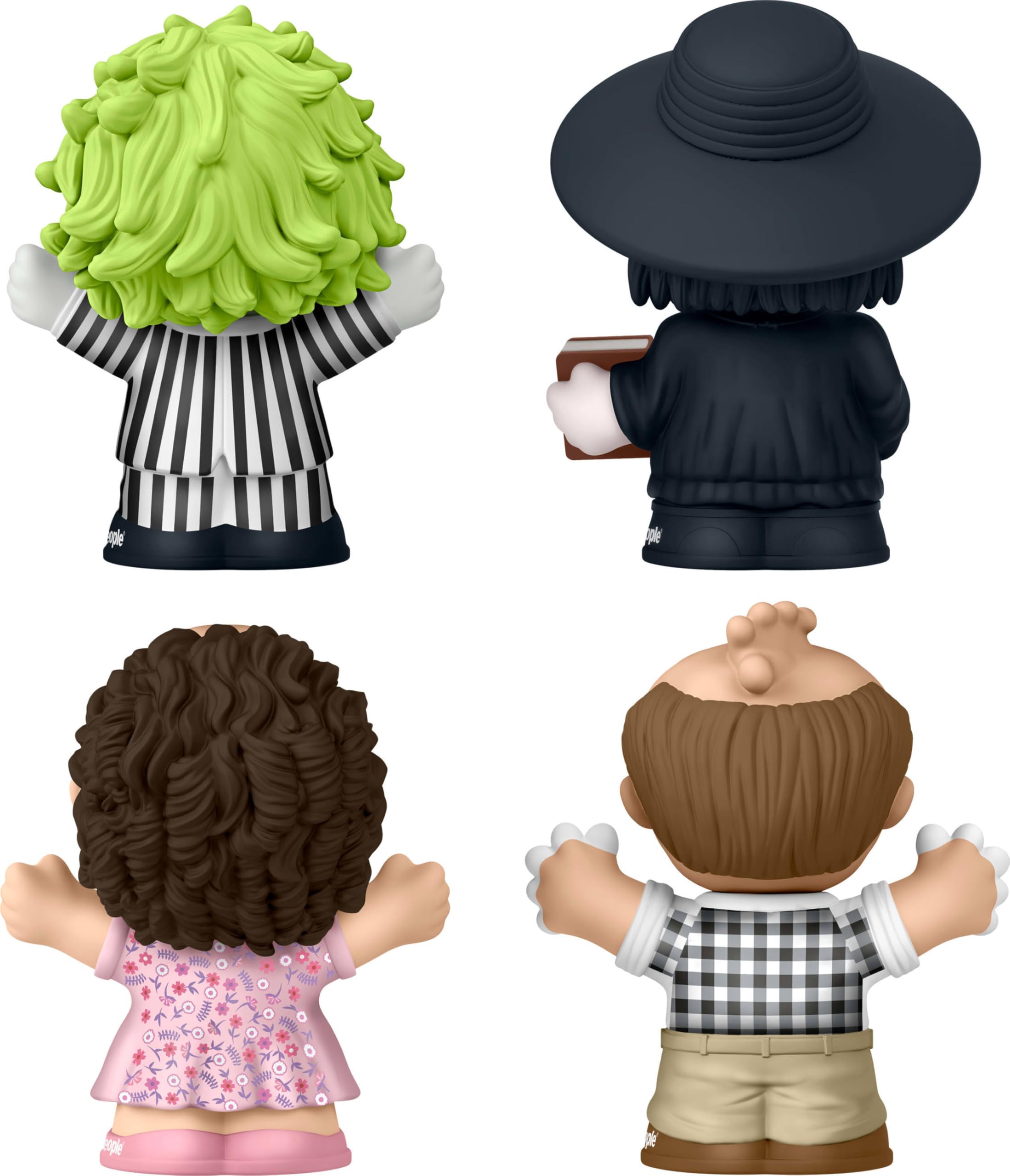 Little People Collector Beetlejuice Special Edition Set - 4 Figures | Movie Fan Collectible | Plastic 7