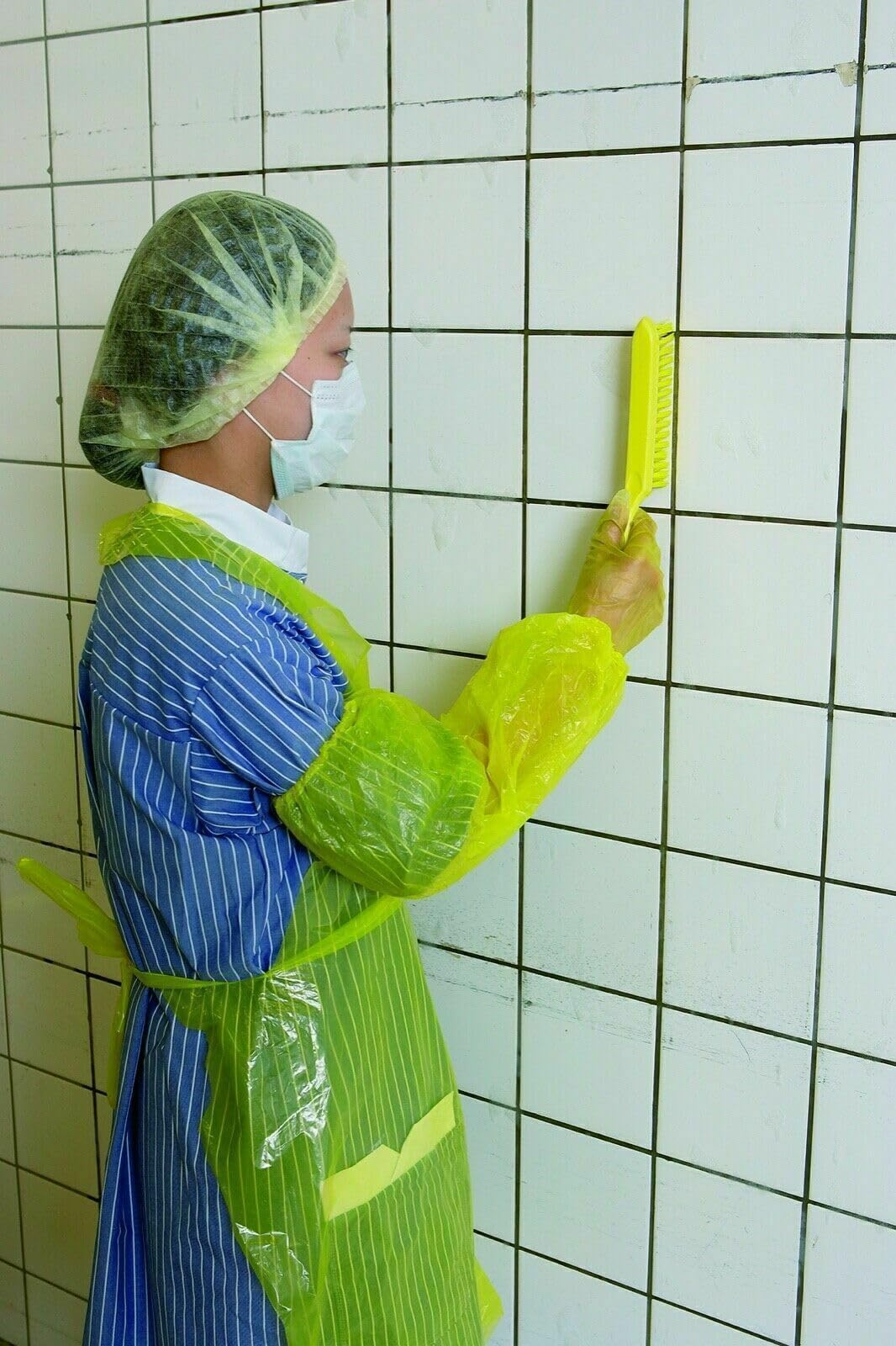 Vikan - 41953 Slim Stiff Bristle Hand Brush for Washing & Sweeping 5