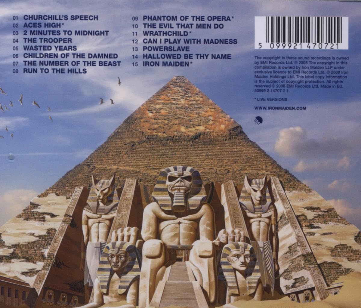Iron Maiden - Somewhere Back In Time: The Best Of: 1980-1989 [CD]
