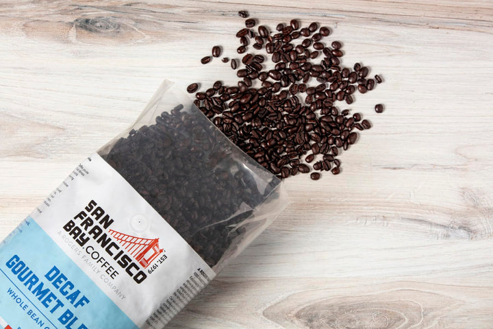 San Francisco Bay Coffee DECAF Gourmet Blend, Whole Bean, 908g