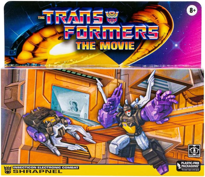 The Transformers: The Movie figurine Retro Shrapnel 14 cm