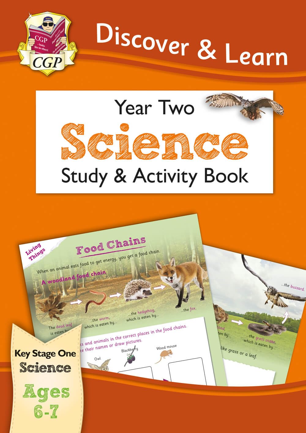 CGP Books KS1 Science Study & Activity Book - Year 2 | Ages 6-7 | Paperback 1