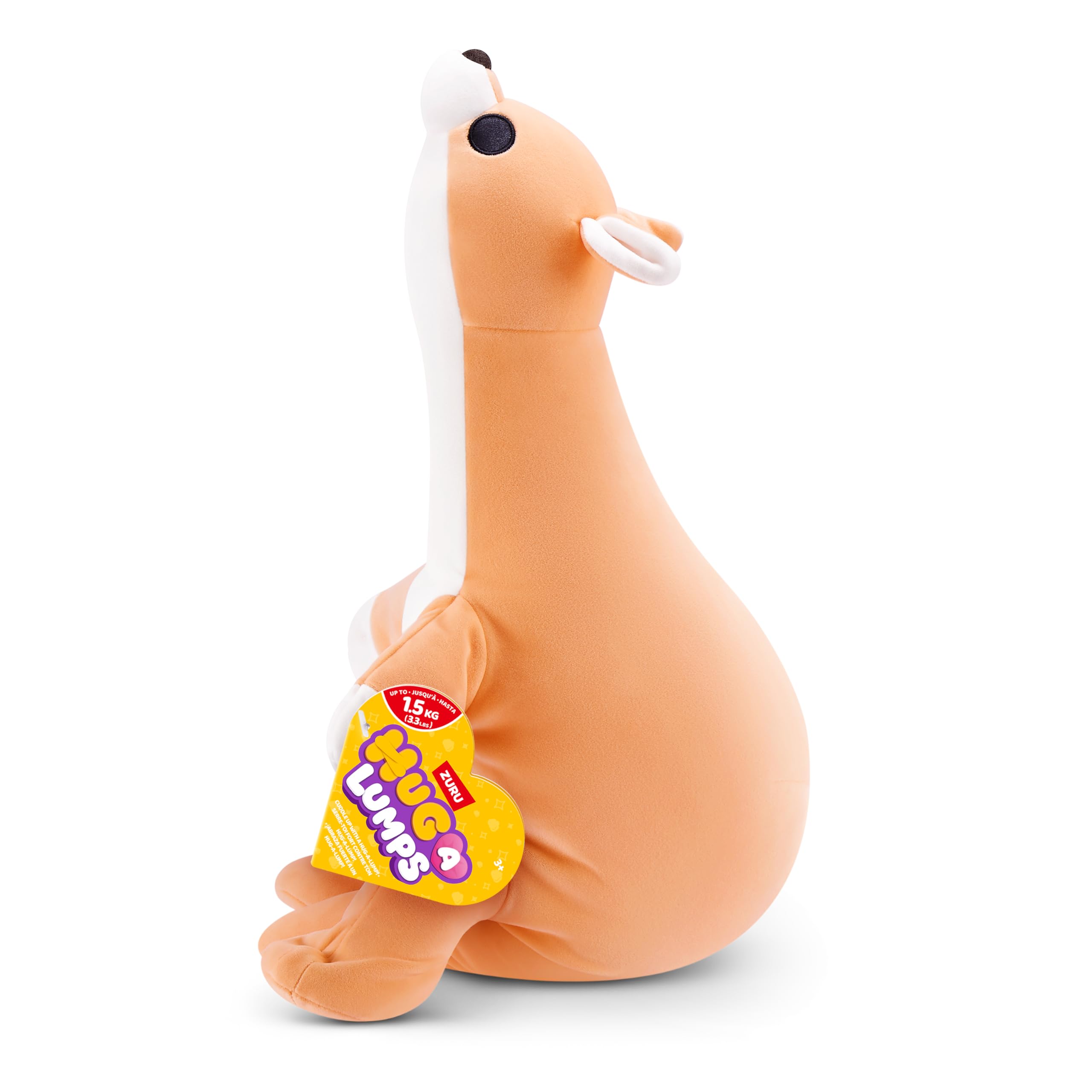 Hug-A-Lumps Medium Jess by ZURU - Weighted Plush Cuddly Toy for Stress Relief 3