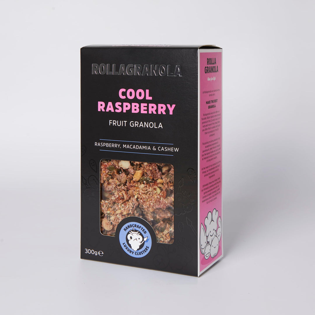 Rollagranola - Cool Raspberry Fruit Granola, 300g Pack