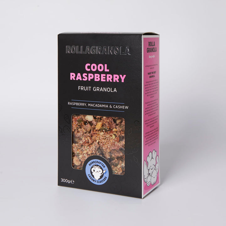 Rollagranola - Cool Raspberry Fruit Granola, 300g Pack