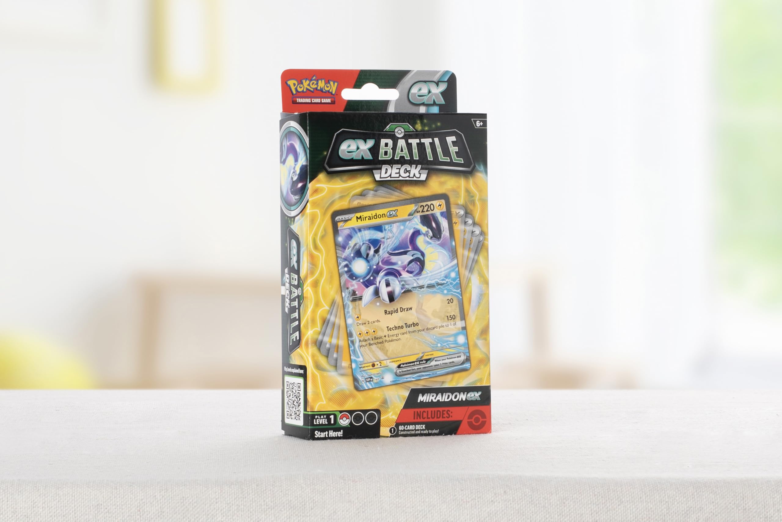Pokémon TCG: Miraidon ex Battle Deck (60-Card Ready-to-Play Deck) 2