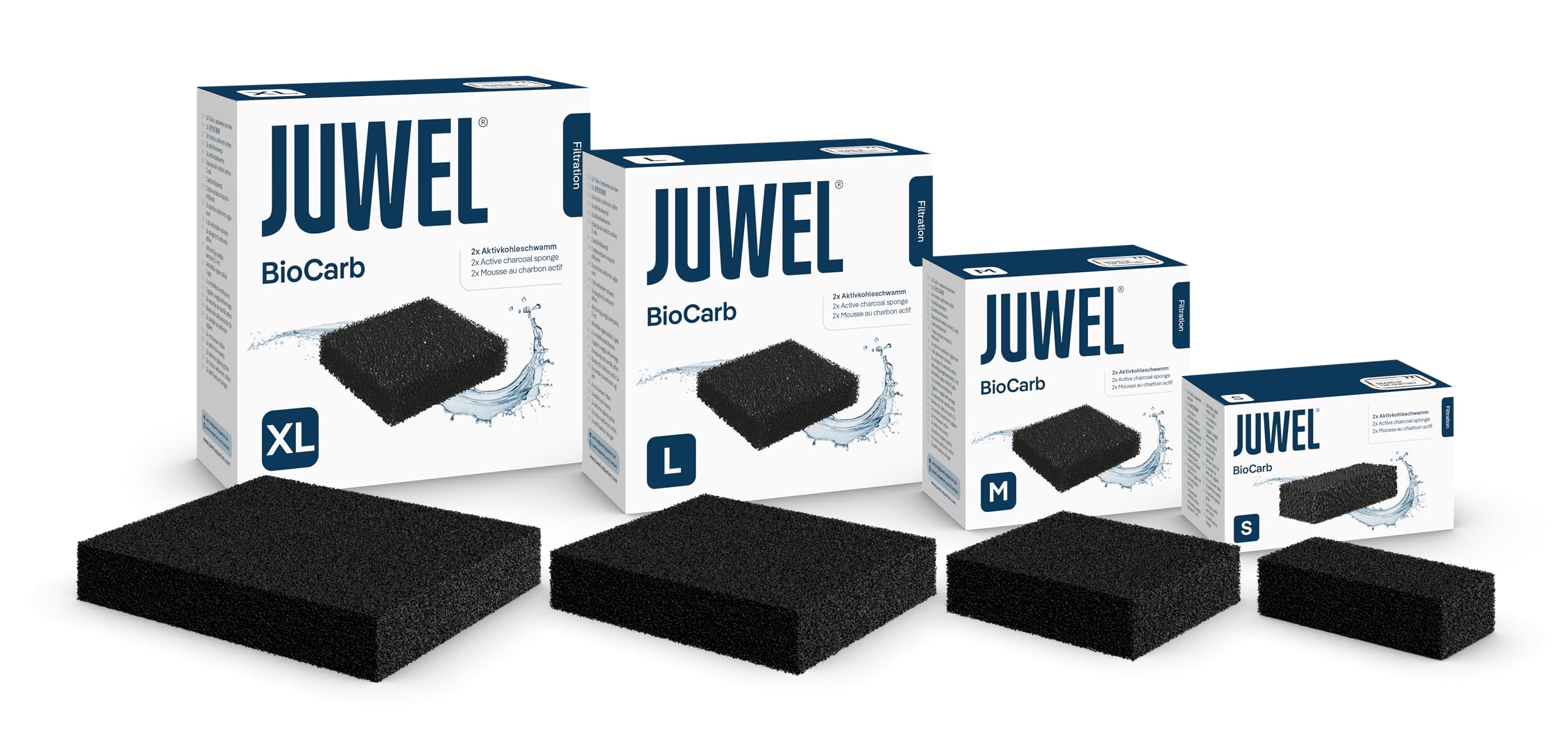 Juwel Aquarium bioCarb Filter Accessory - Absorbs Odours & Turbidity | Compact Size | 2 Pack 5