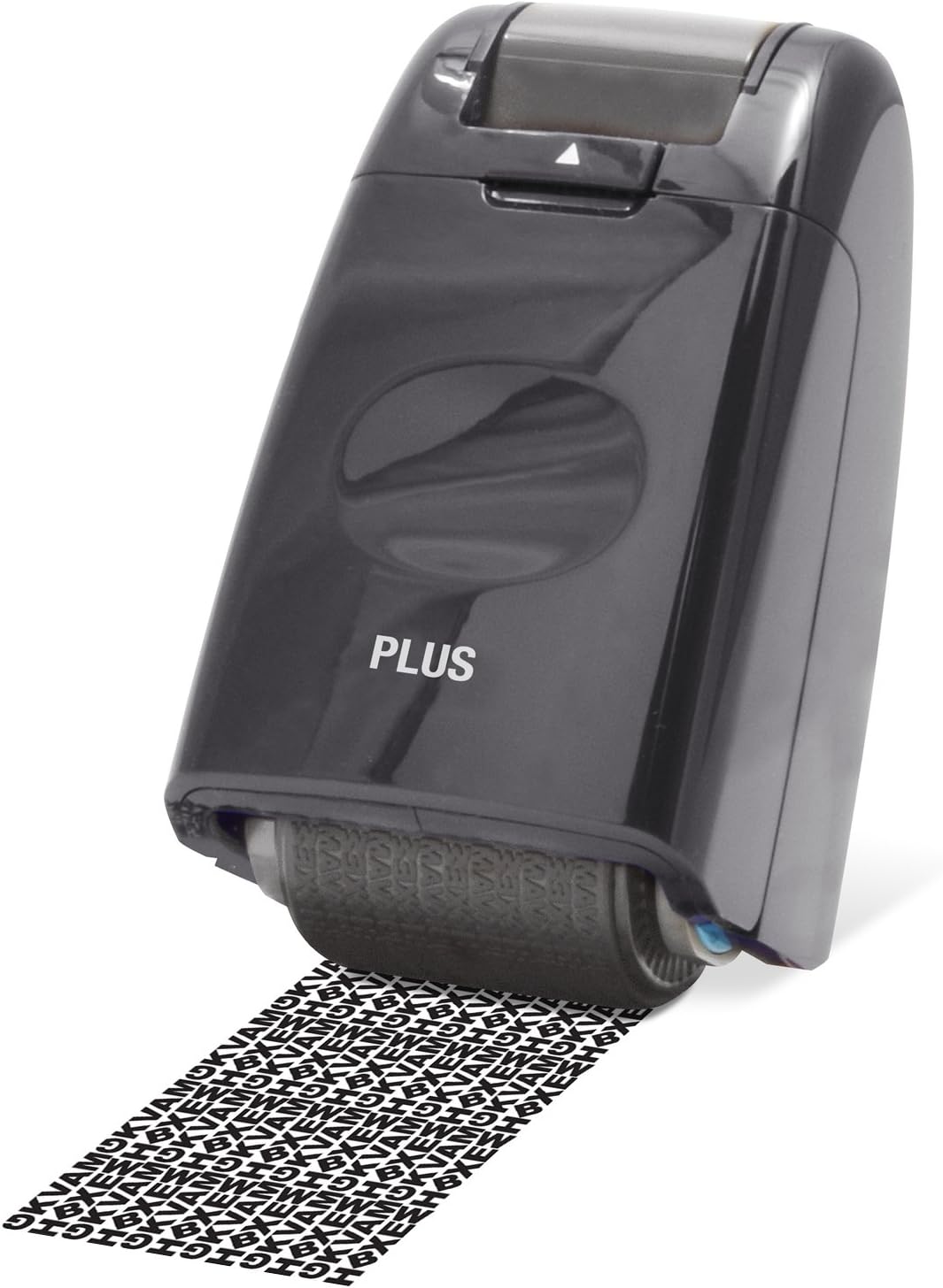Plus Japan Guard-Your-ID Camouflage Self Inking Roller Stamp & Refill Pack 3