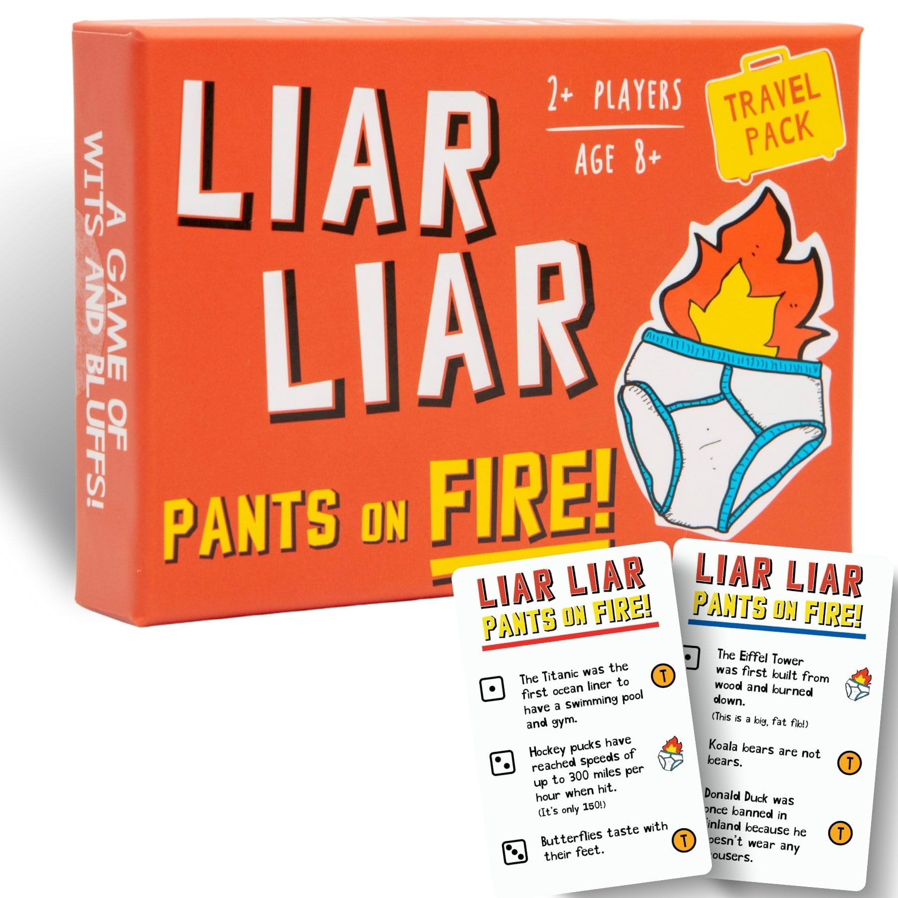 Boxer Gifts Liar Liar Pants on Fire - Family Card Game for Ages 8+ | 2+ Players | English 1