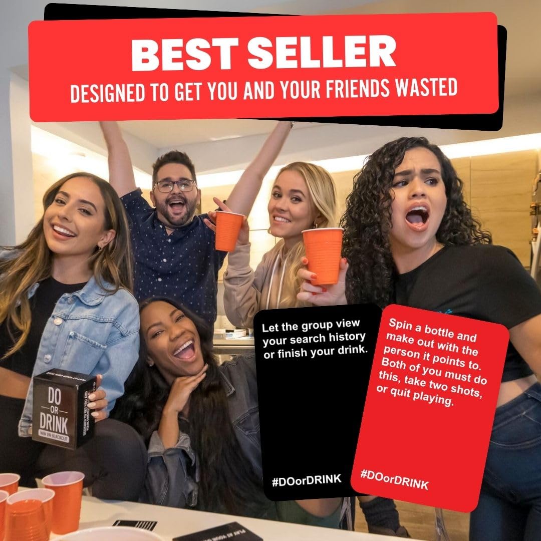 Do or Drink Party Card Game for University, College, Camping, and Hen's Night 2