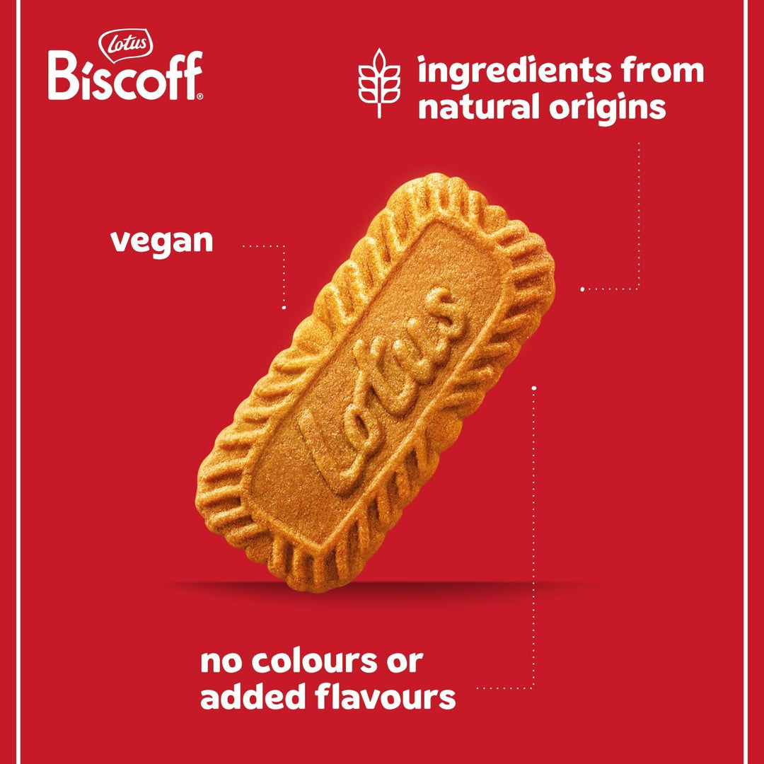 Biscoff - Caramelised Biscuit 64 Individually Wrapped 2-Packs (128 Biscuits)