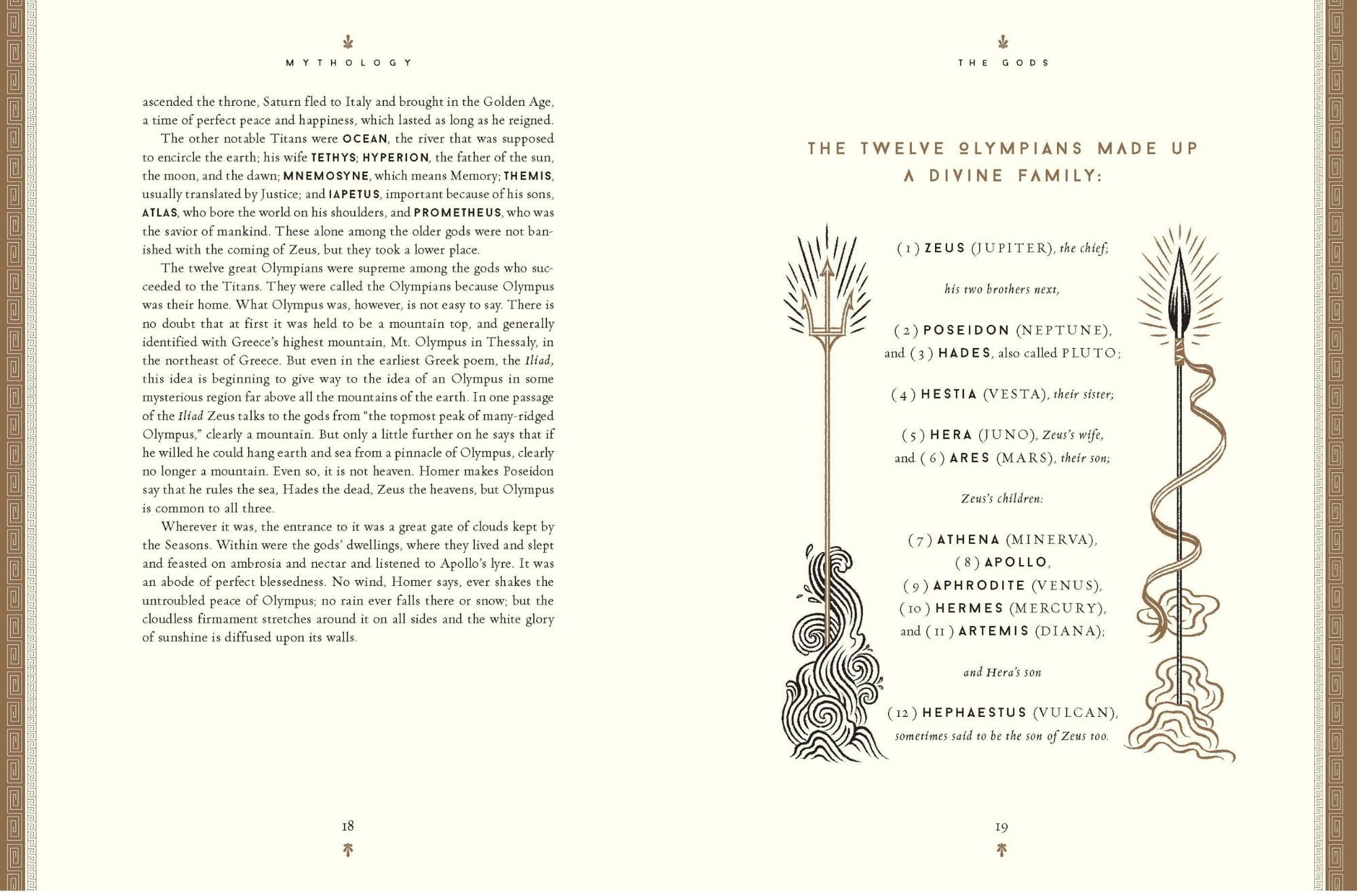 Edith Hamilton Mythology: Timeless Tales of Gods and Heroes - 75th Anniversary Illustrated Edition | Hardcover | 384 Pages 6