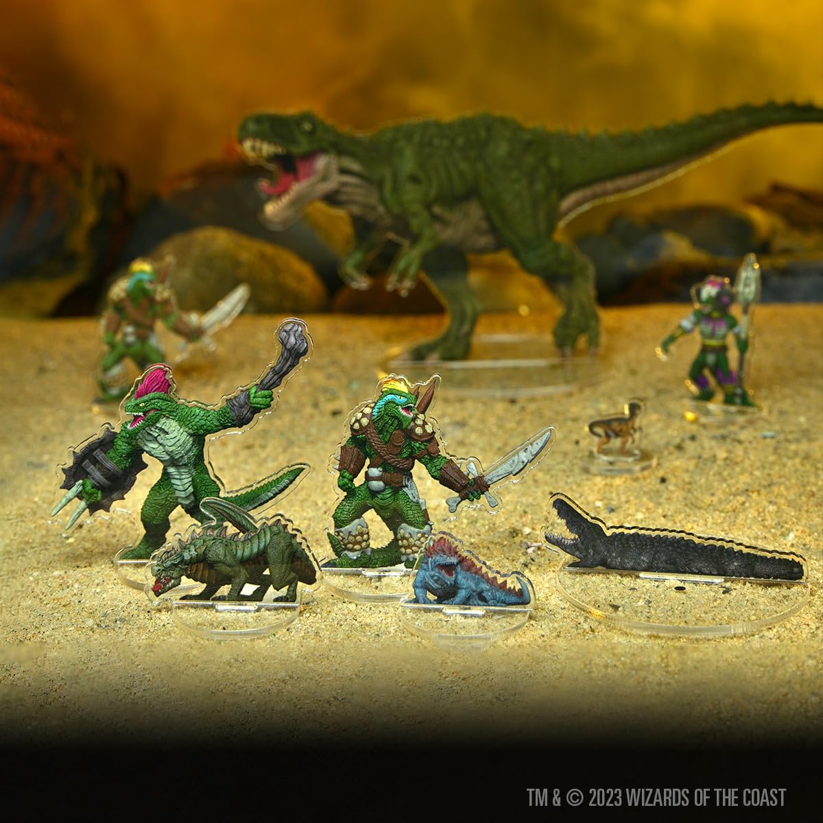 WizKids D&amp;D Idols of the Realms: Reptile Den Scales &amp; Tails 2D-Miniaturen 7