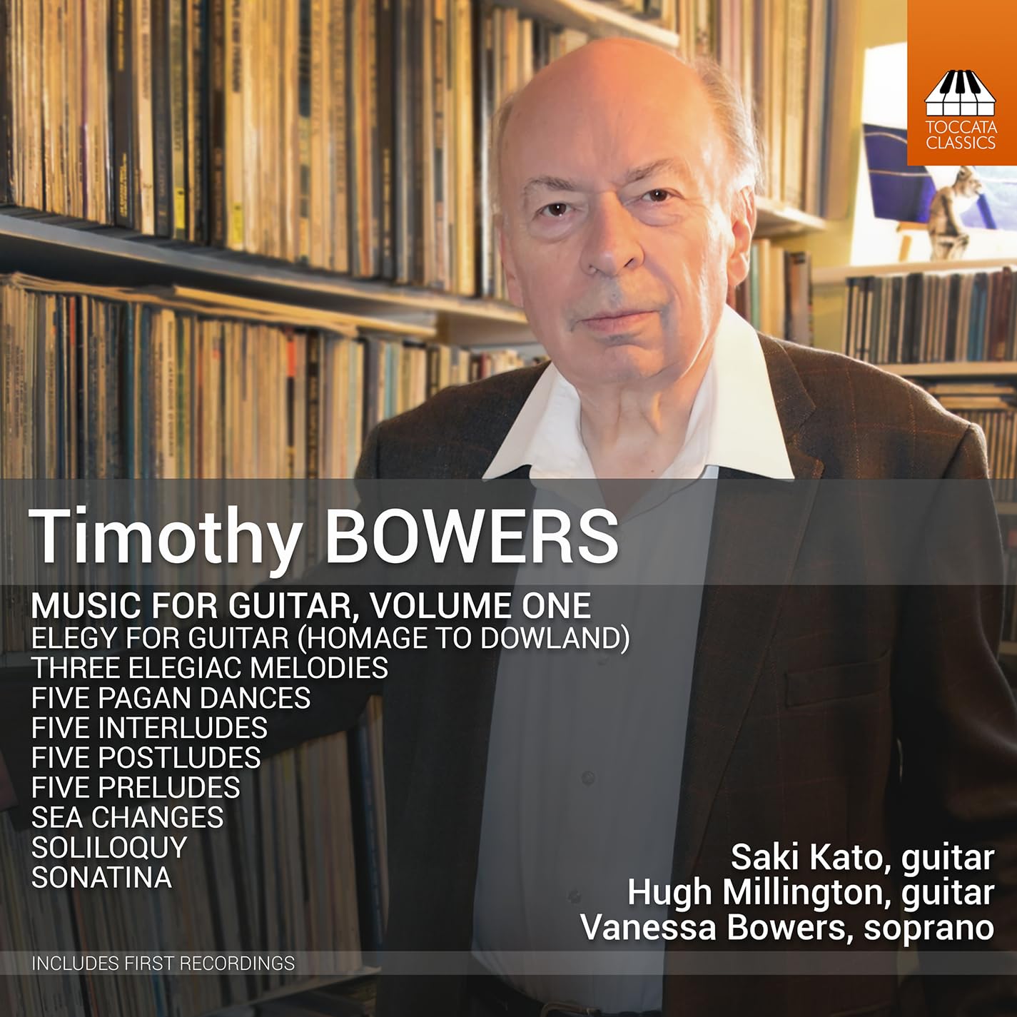 Timothy Bowers - Bowers: Musik für Gitarre Vol. 1 [CD]