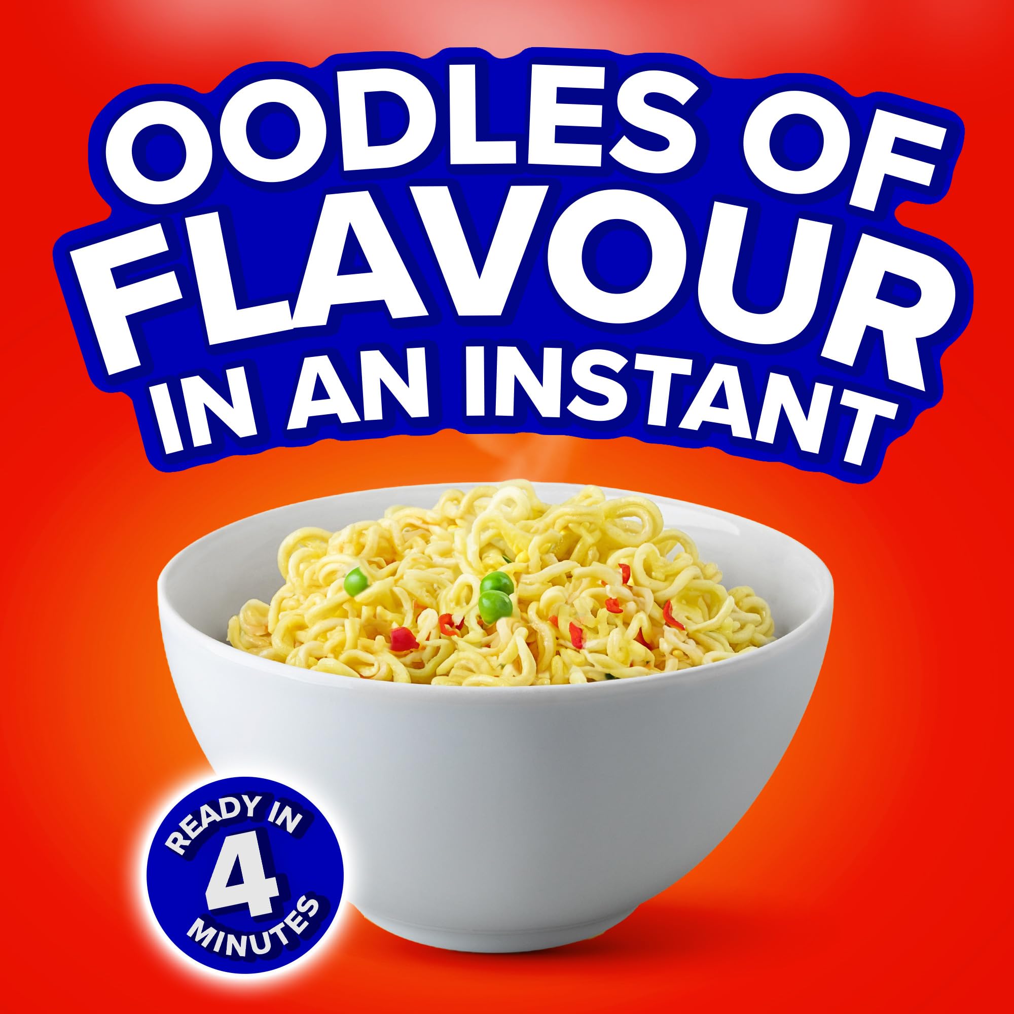 Batchelors Big Super Noodles BBQ Beef Flavour Instant Snack Pot - 100g (Pack of 6) 3