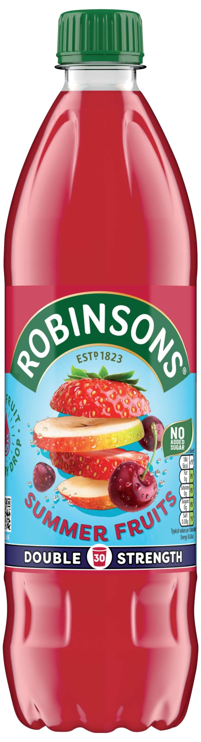 Robinsons Fruit Squash - Low Calorie - Double Strength - Summer Fruits 750ml