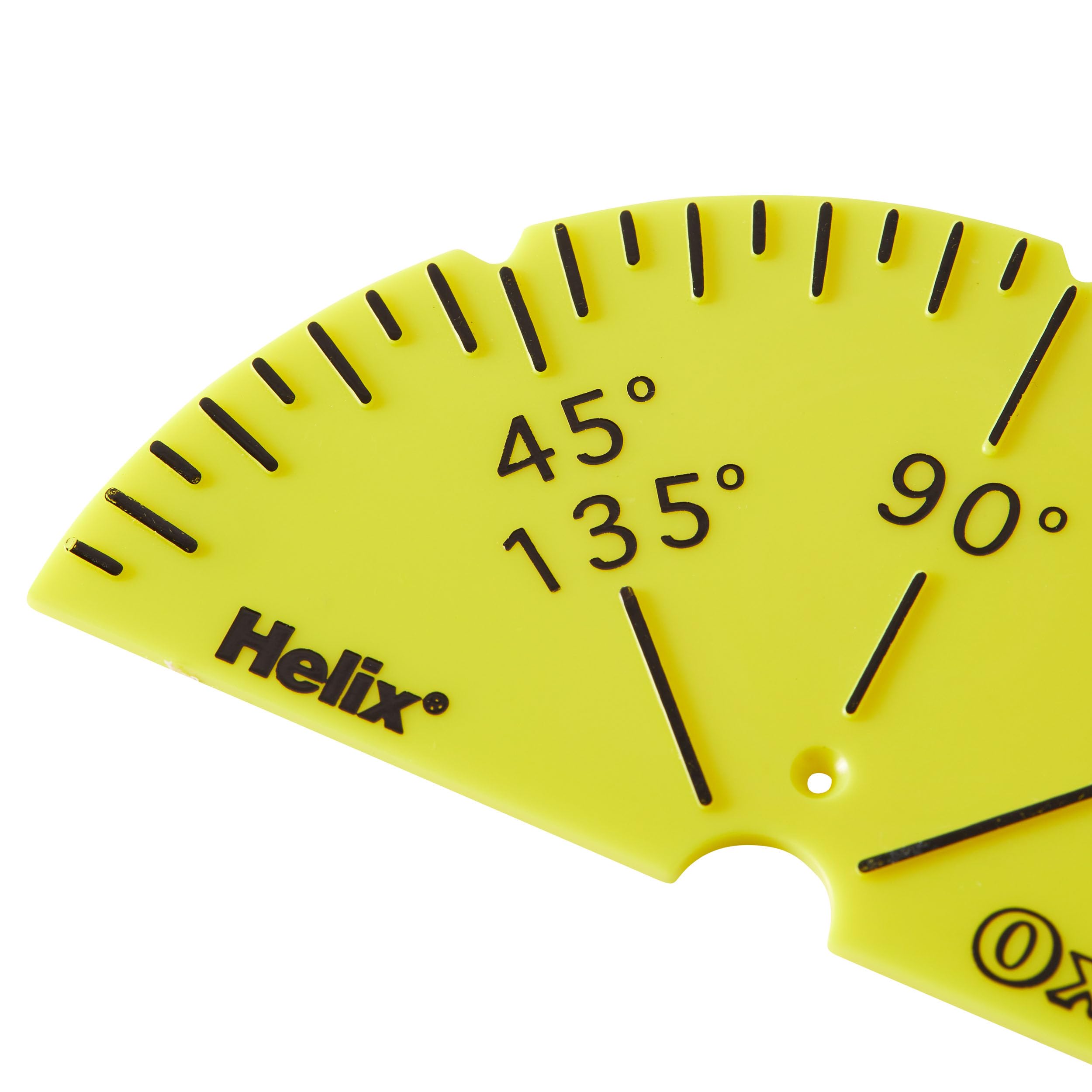 Helix Oxford Vision Maths Set - RNIB Accredited, High Contrast Yellow/Black, Pack of 1 5