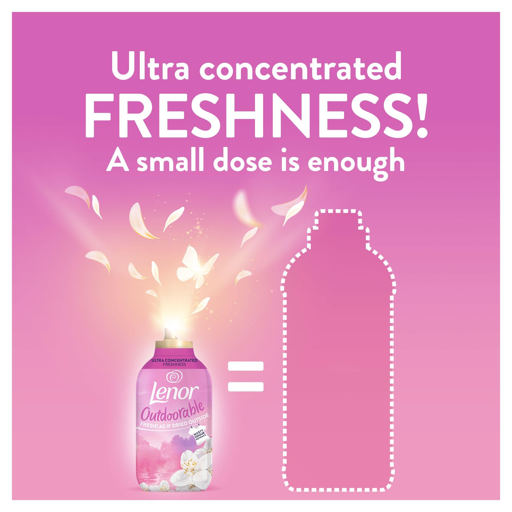 Lenor Outdoorable Fabric Conditioner - Dreamy Jasmine Scent | 1.176L (84 Washes) 3