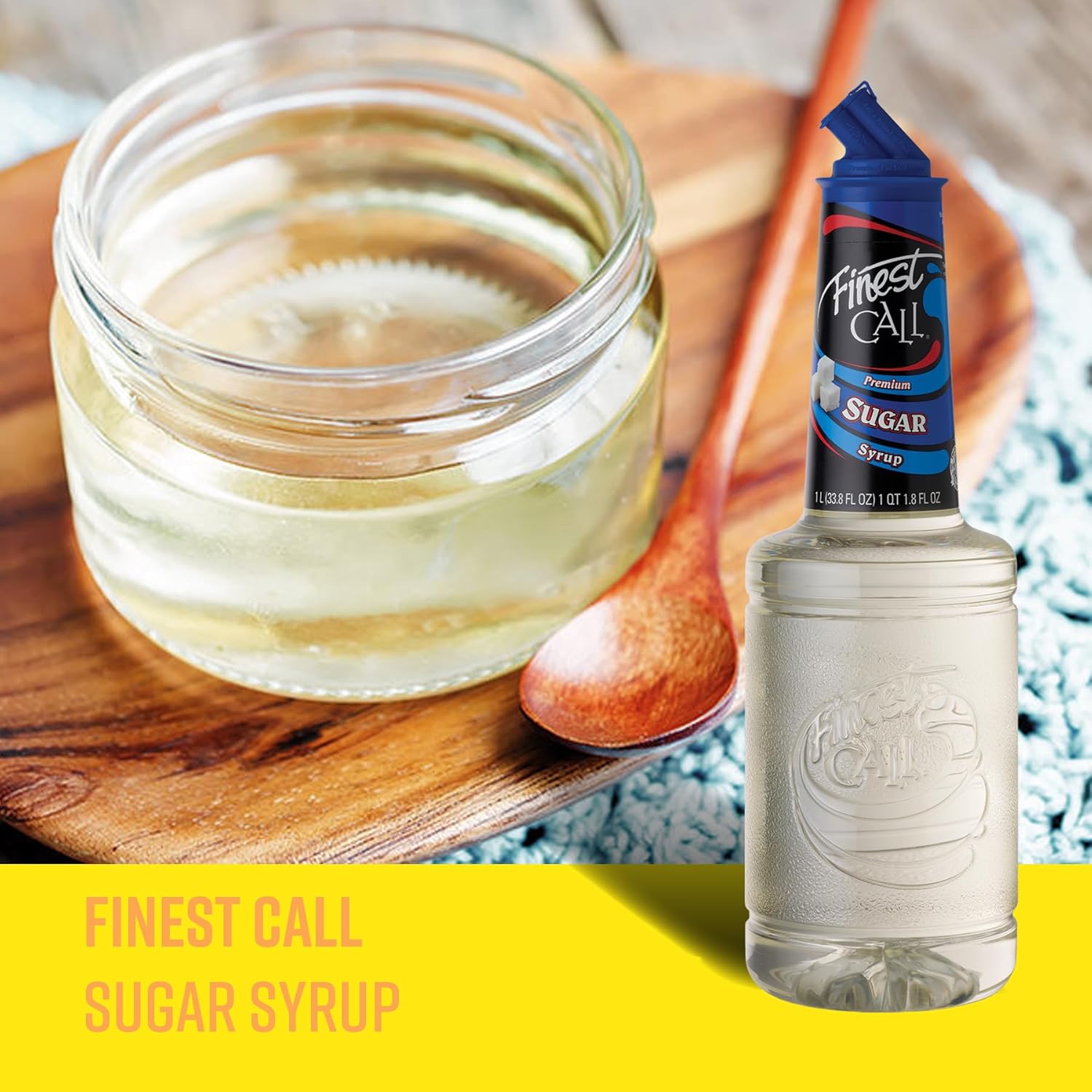 Finest Call - Sugar Syrup Premium Bar Essential for Home Cocktail Making, 1 L 6