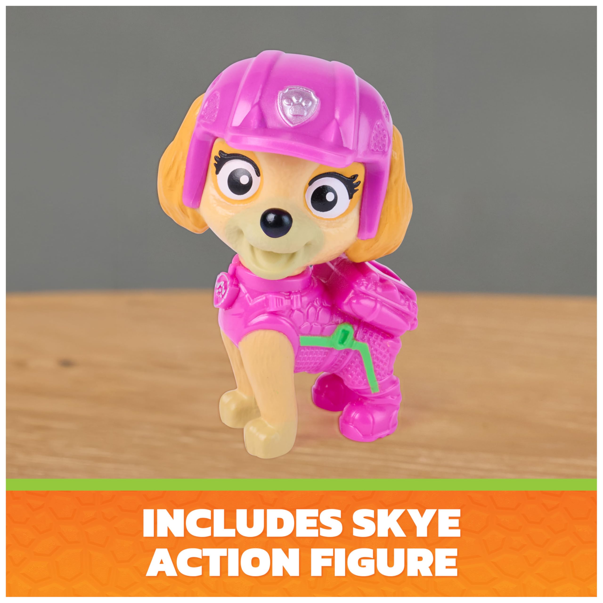Paw Patrol Dino Movie Skye Roaring Pup Pals Action Figure - Ages 3+ 5