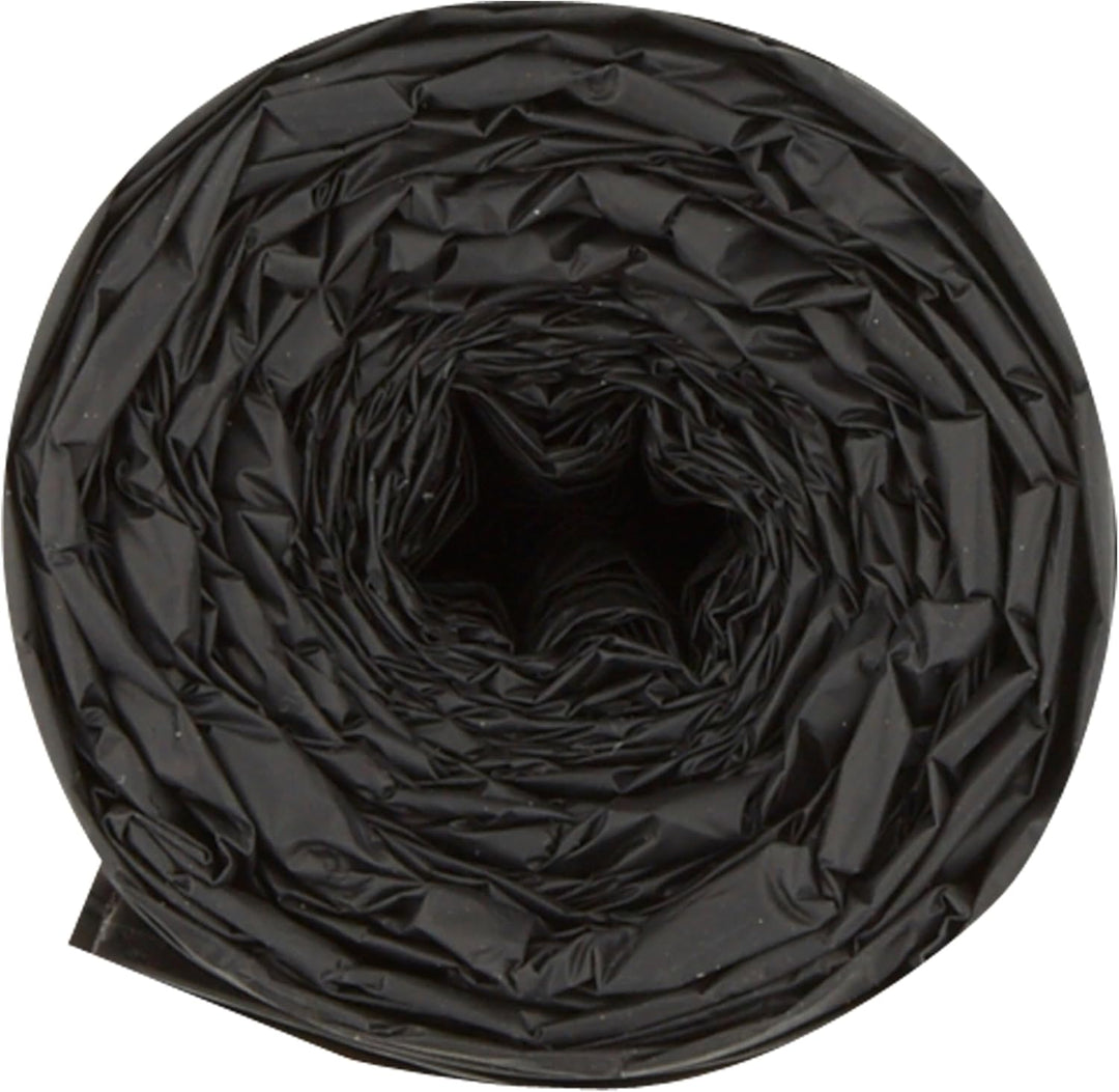 Polylina 10 Pack Tie Handle Refuse Sacks, 80 Litre Black Bin Bags Made from Recycled Plastic