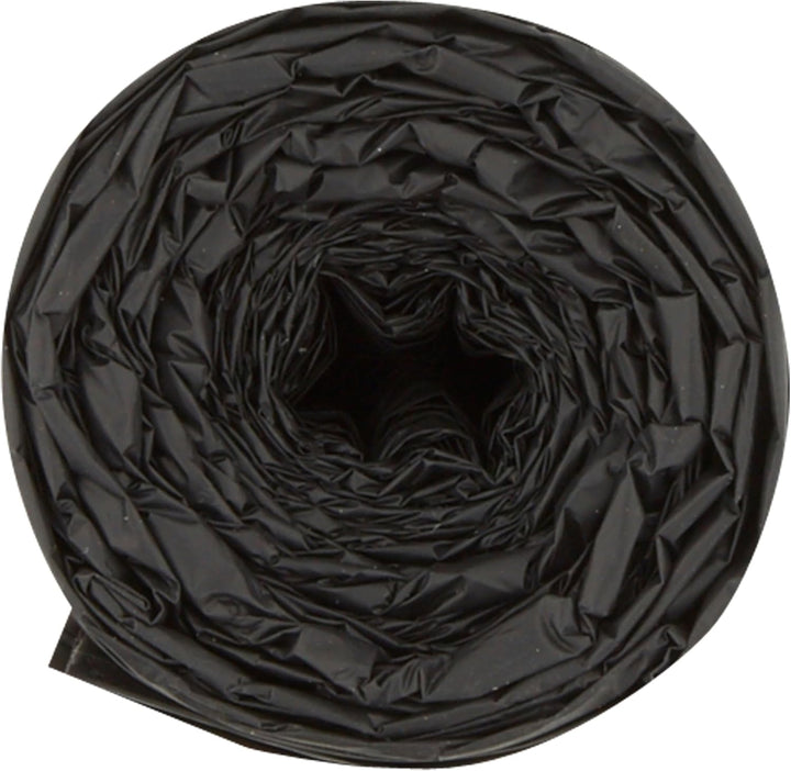 Polylina 10 Pack Tie Handle Refuse Sacks, 80 Litre Black Bin Bags Made from Recycled Plastic