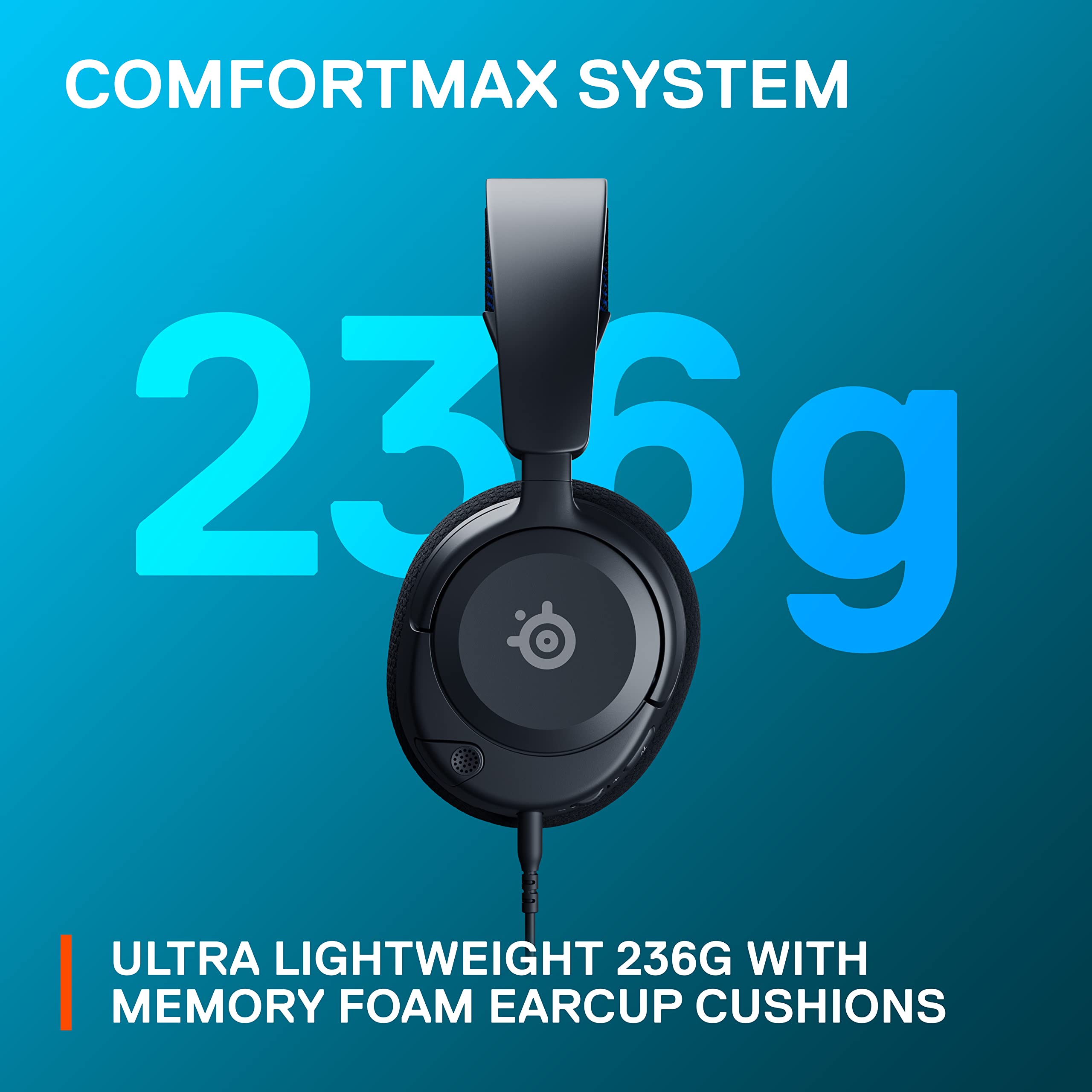 SteelSeries Arctis Nova 1P Gaming Headset - Hi-Fi Driver | Multi-Platform Support | Noise-Cancelling Mic 6