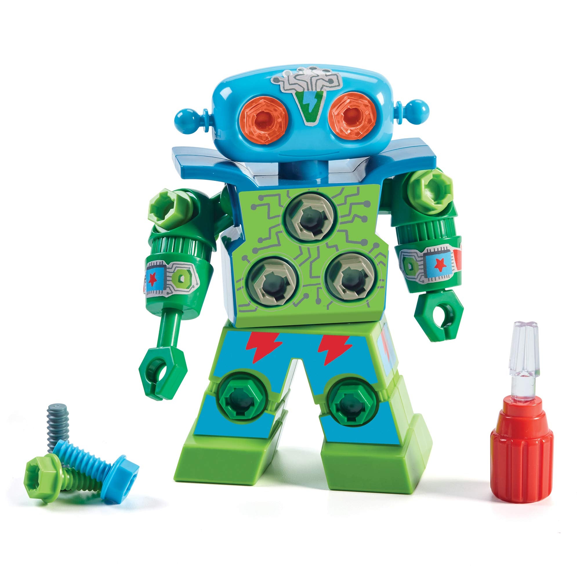 Educational Insights Design & Drill Robot Building Set - STEM Learning, Fine Motor Skills | Ages 3+ 1