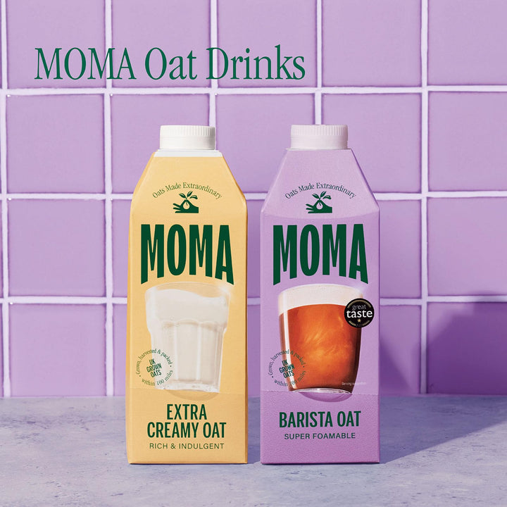 MOMA Barista Oat Drink - 750ml - Plant-Based, Vegan, No Added Sugar