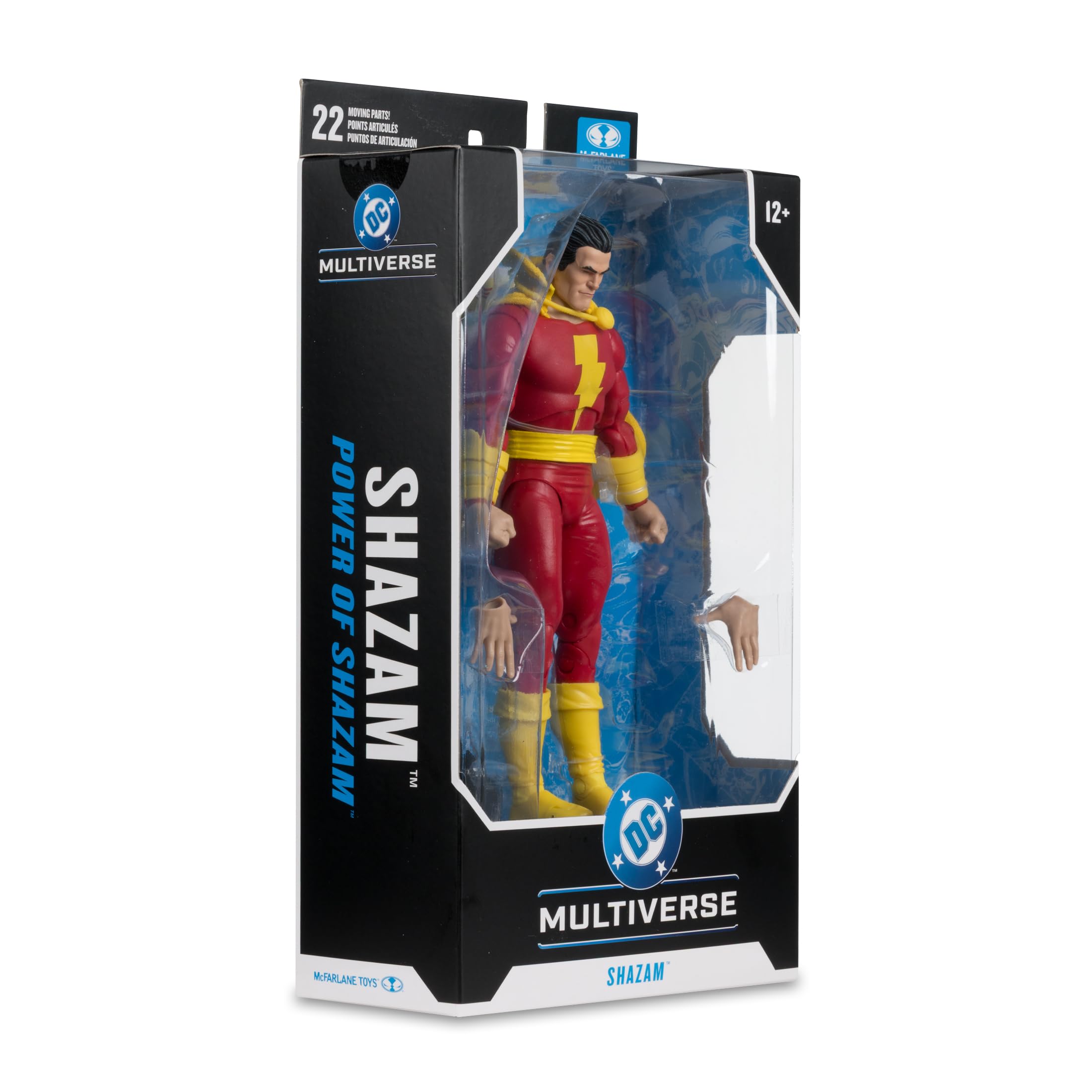 McFarlane DC Multiverse Shazam (Power of Shazam) 7in Action Figure | Ultra Articulation 5
