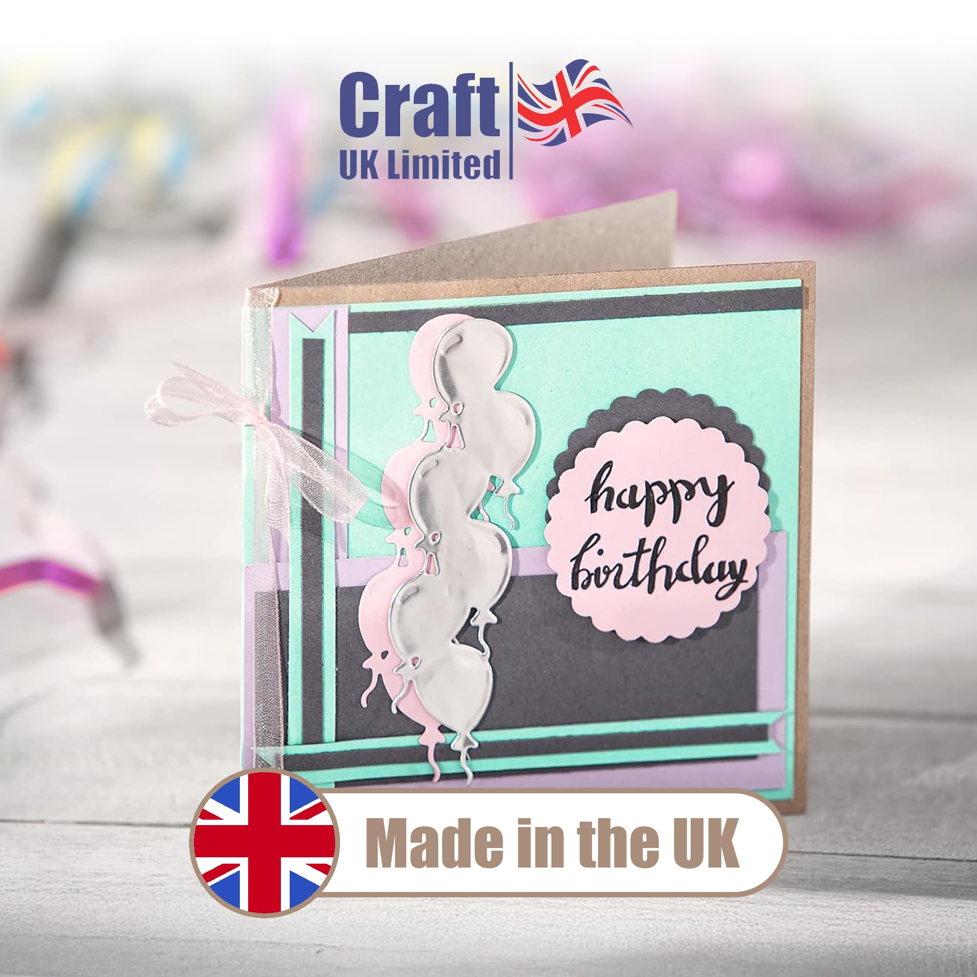 Craft UK Kraft Card and Envelope Pack - 6 x 6 Inch | 50 Count | Ideal for Invitations 2