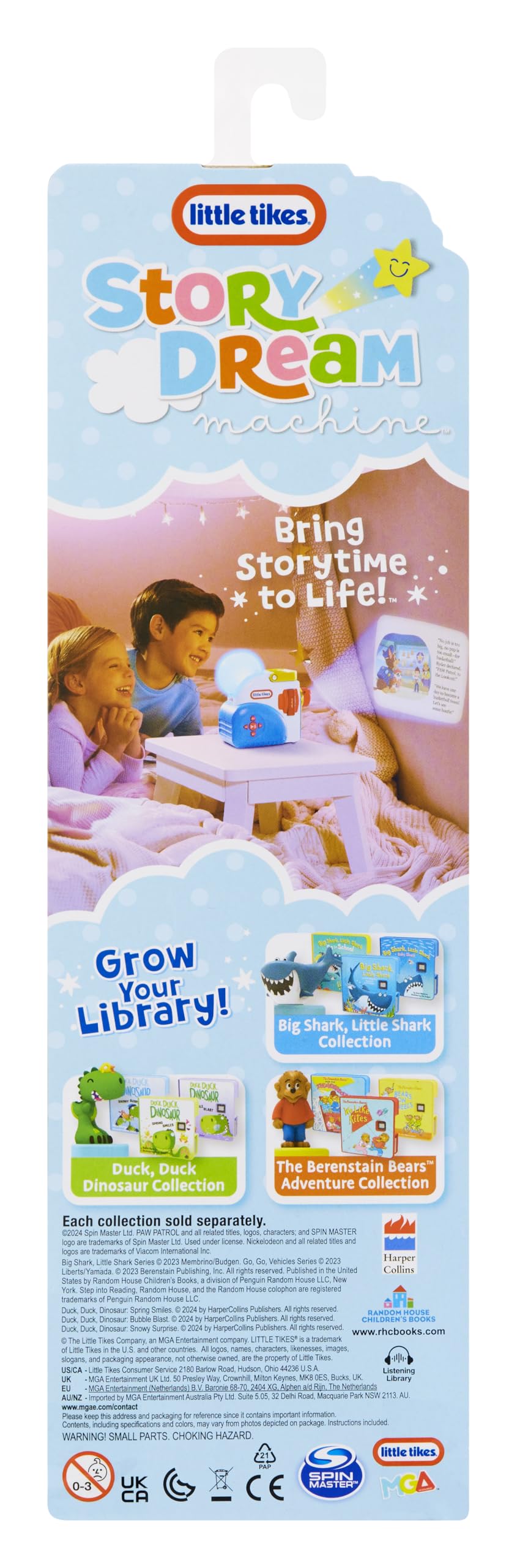 Little Tikes PAW Patrol Hero Collection for Story Dream Machine - 3 Stories, Ages 3+ 5