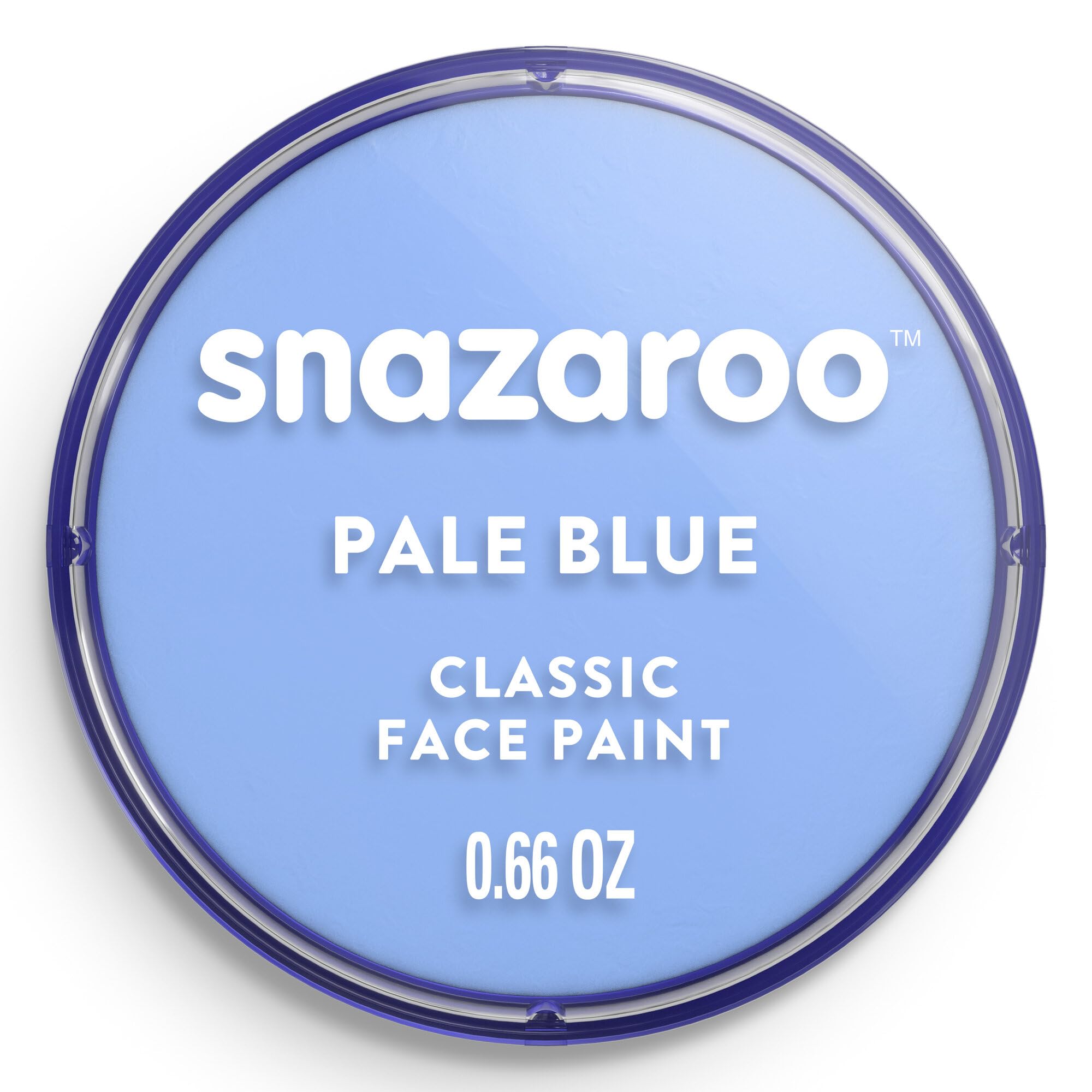 Snazaroo Classic Water Based Face and Body Paint - Pale Blue | Highly Pigmented | Fragrance Free 1