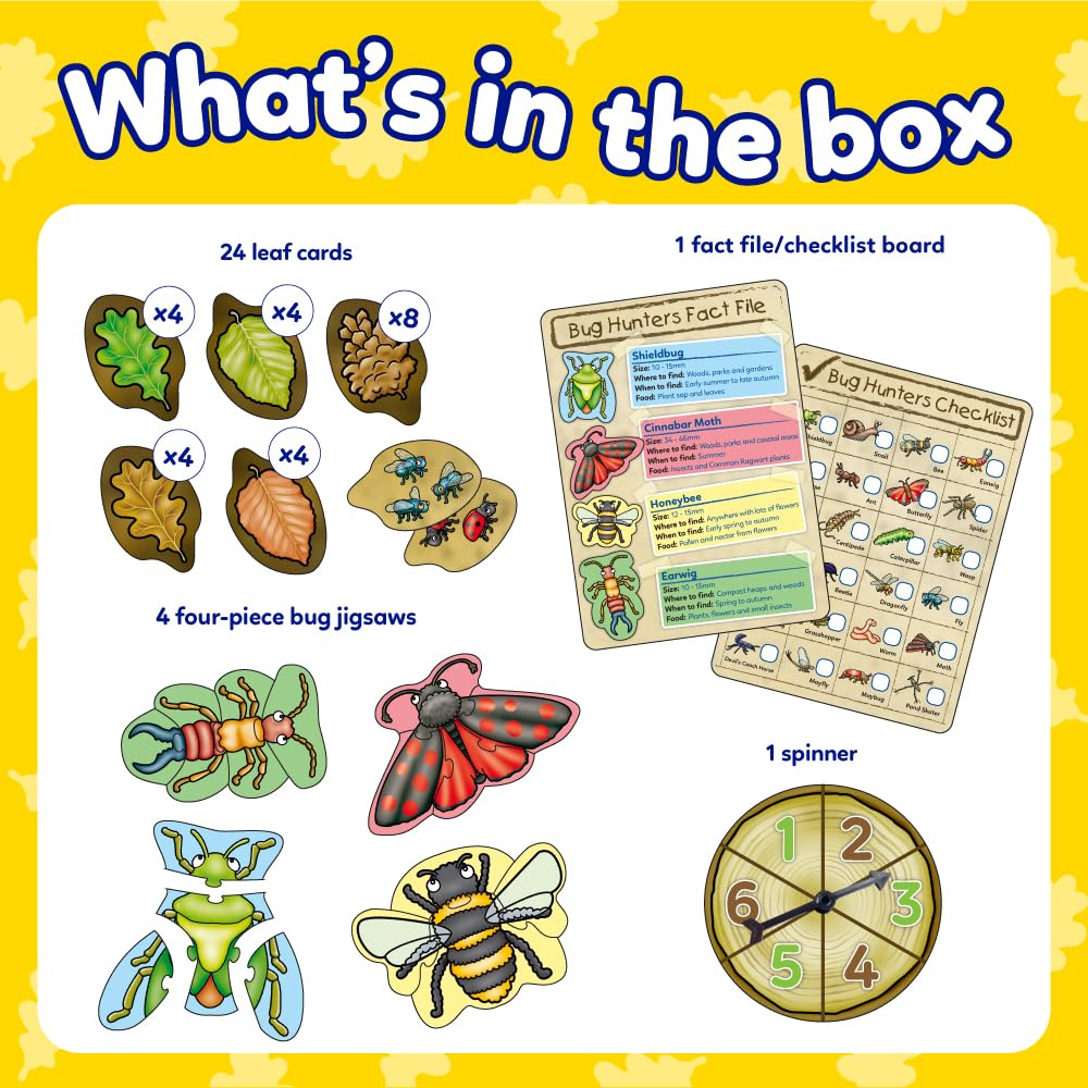 Orchard Toys Bug Hunters Counting Game - Ages 3+, 2-4 Players, Educational Nature Theme 2