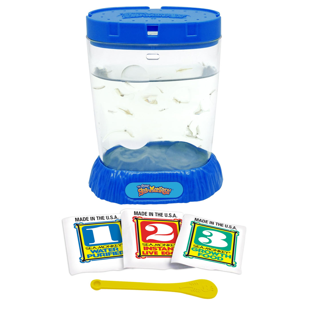 Sea Monkeys Ocean Zoo - Educational Science Kit for Kids 5-10