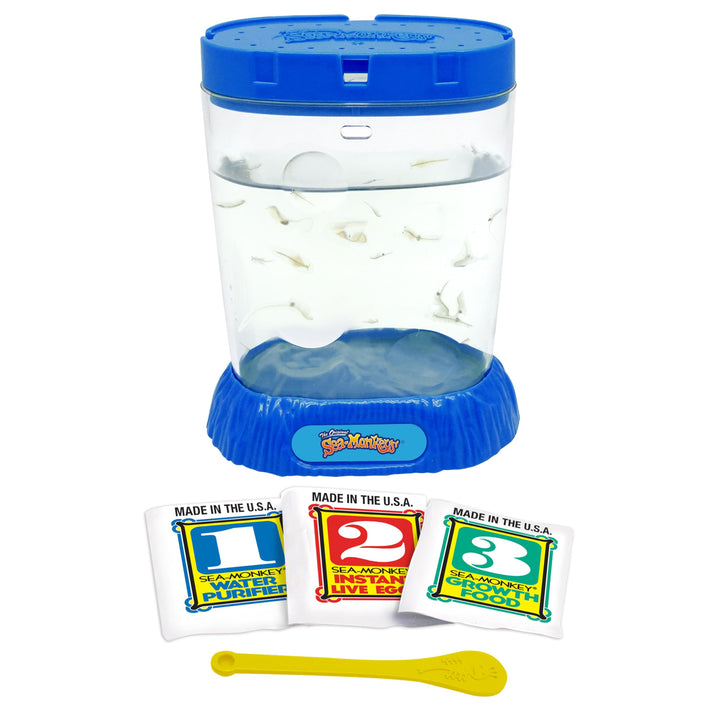 Sea Monkeys Ocean Zoo - Educational Science Kit for Kids 5-10