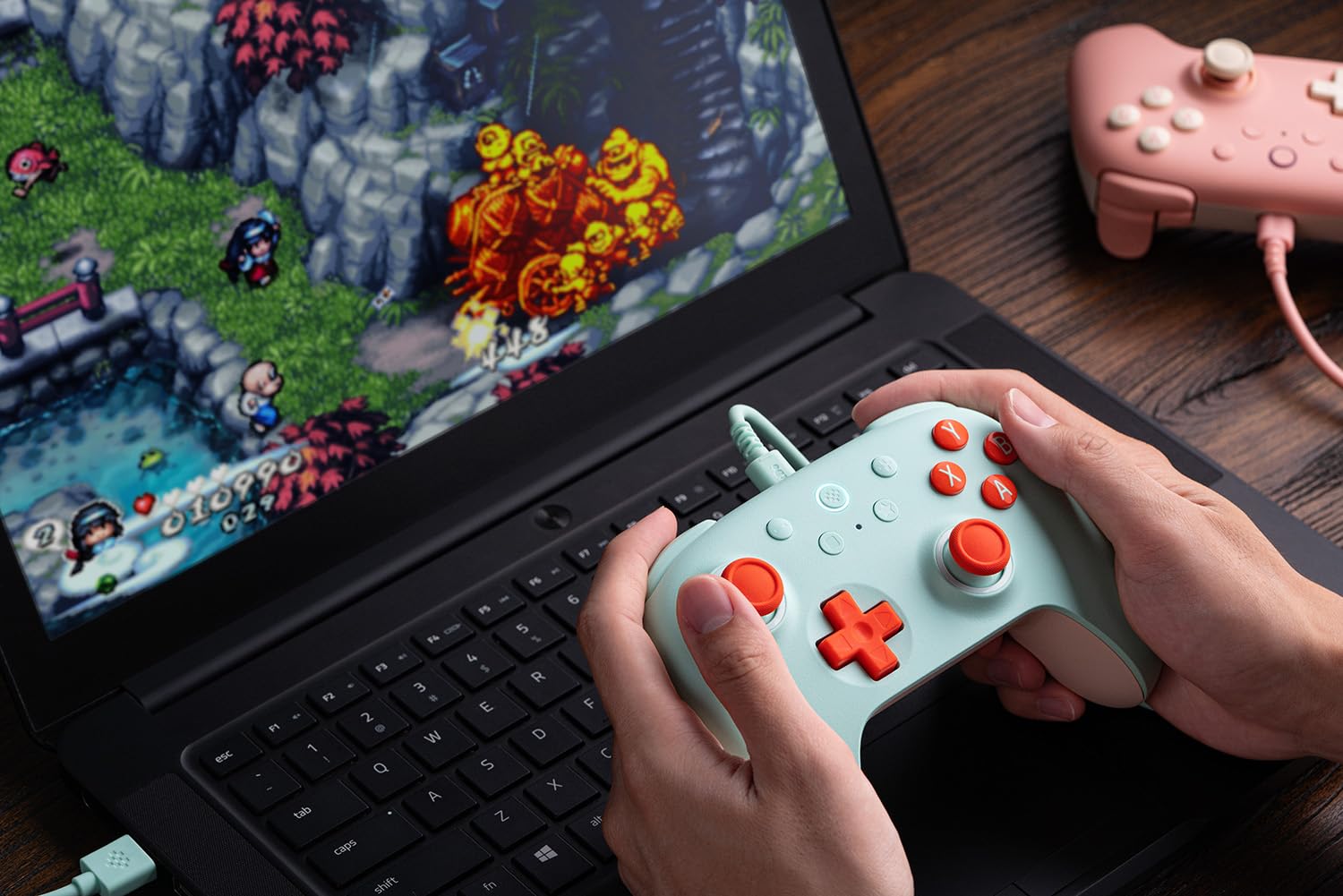 8Bitdo Ultimate 2C Wired Controller for Windows PC and Android, with 1000Hz 8