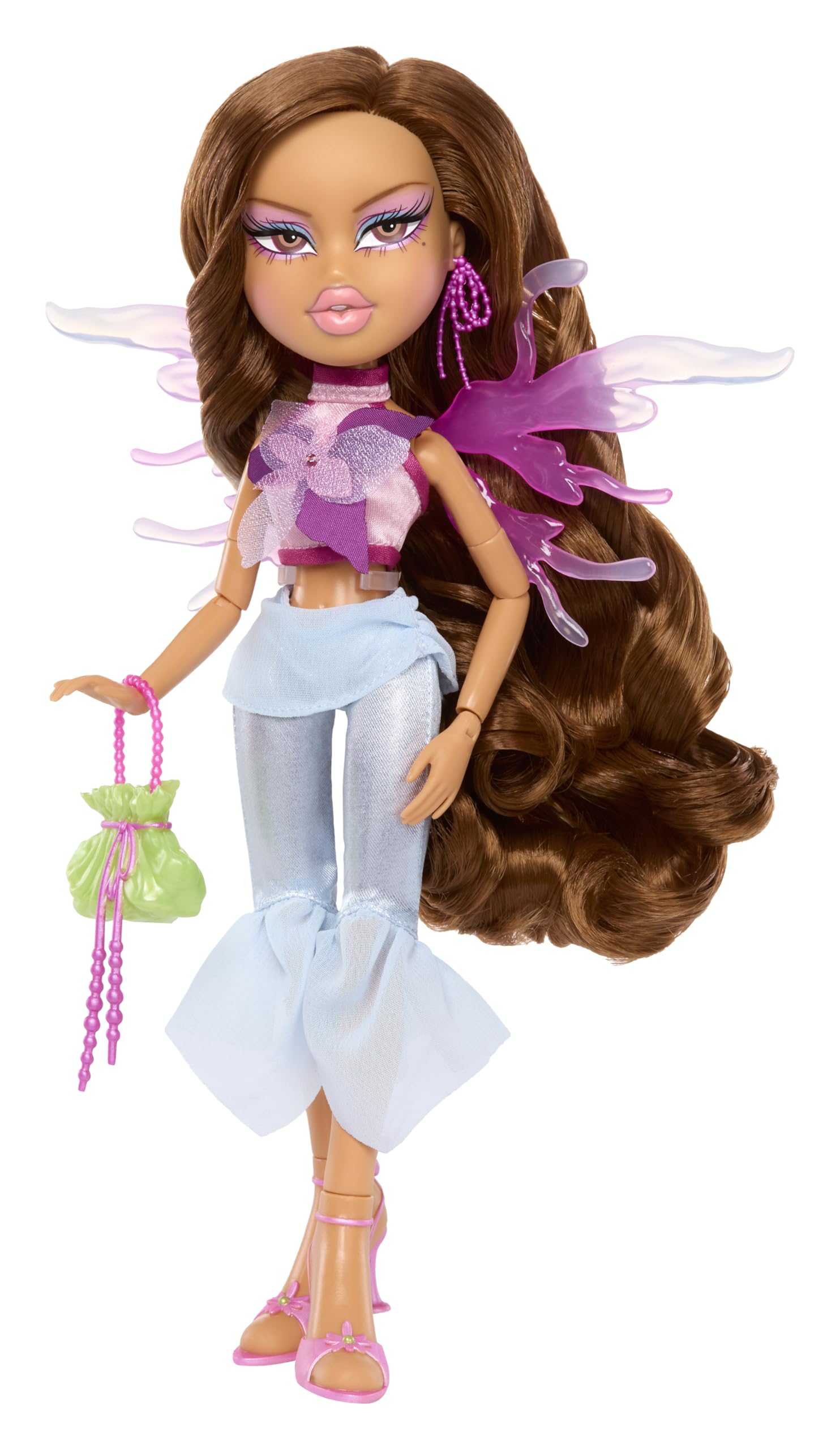 Bratz Fashion Pixiez Yasmin - Collectible Fantasy Doll with Transformable Wings, Real Fashions & Accessories 2