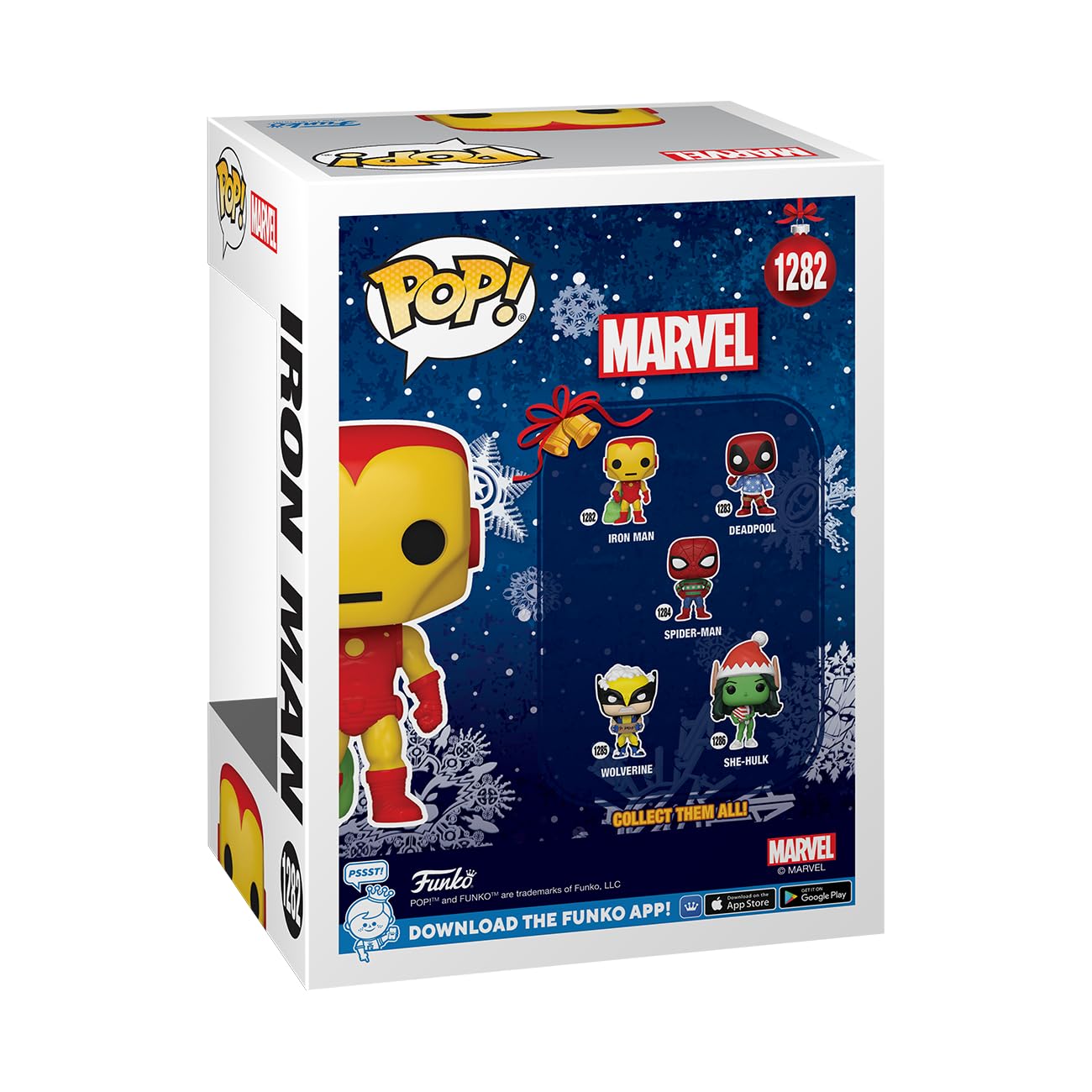 Funko Pop! Marvel: Holiday - Iron Man with Bag Vinyl Figure 10