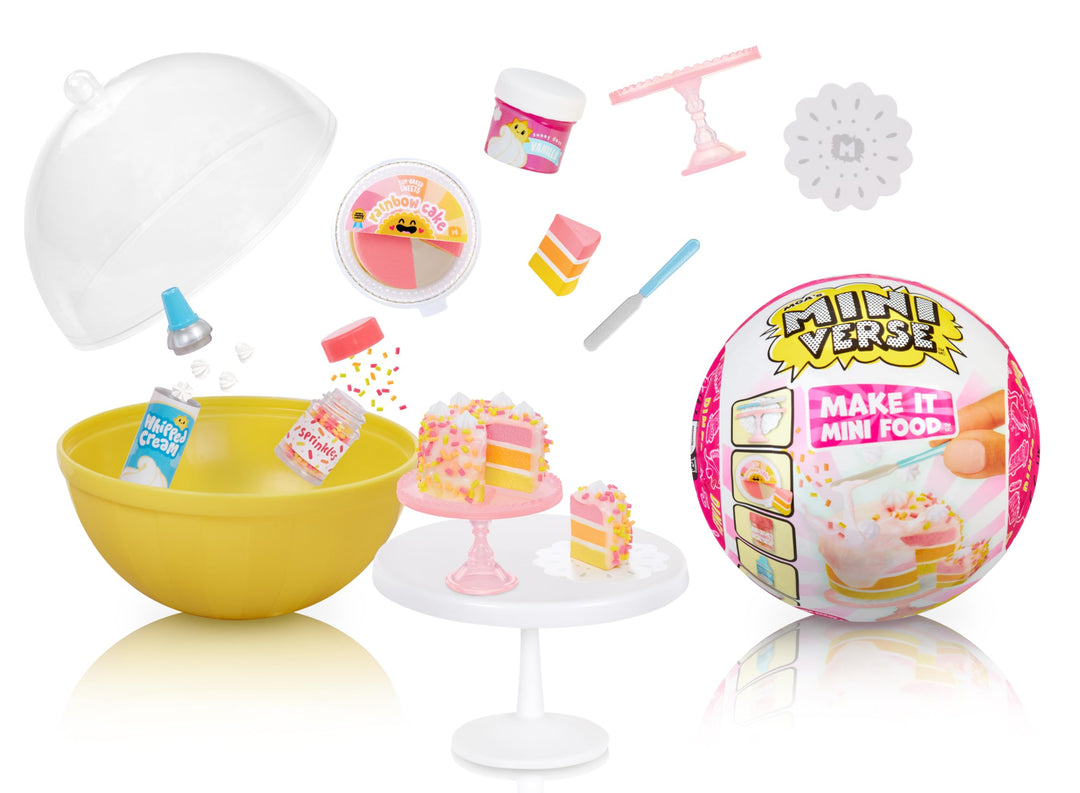 MGA's Miniverse Make It Mini Food - Diner Series 3 - DIY Resin Craft & Collectible - Ages 8+