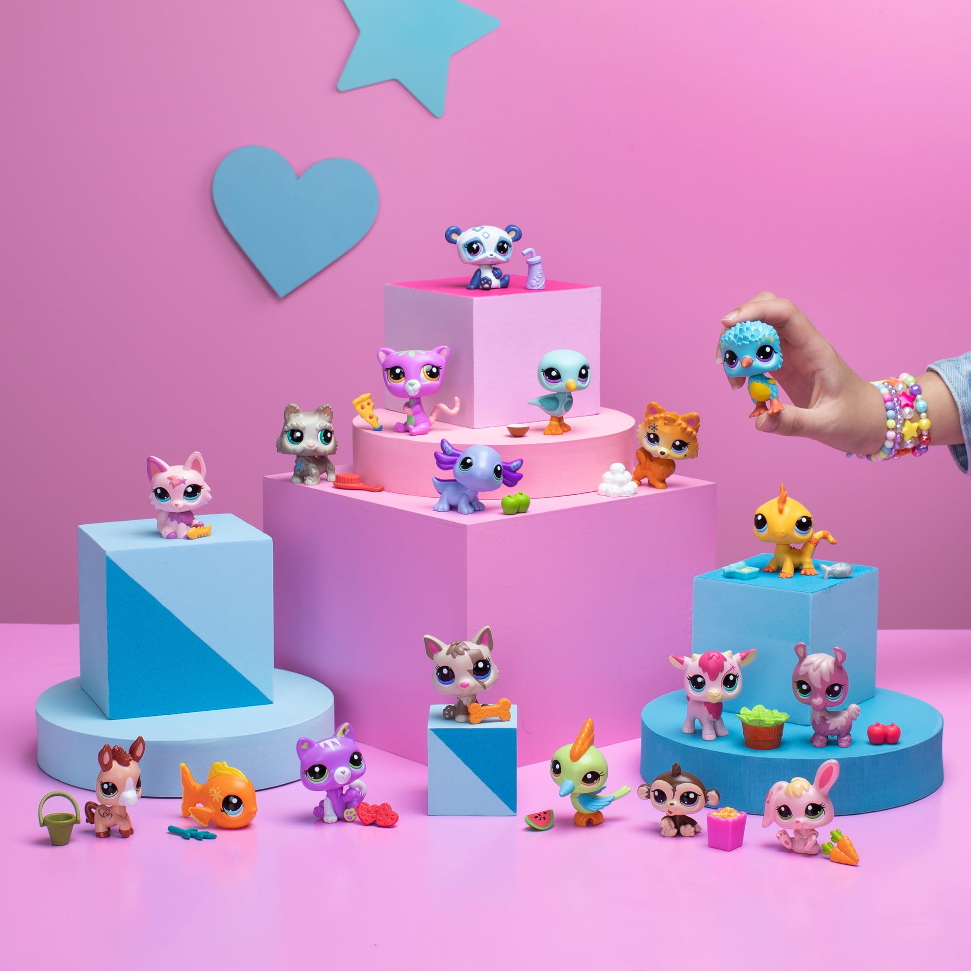 Littlest Pet Shop Pet Surprise Series 2 - Full Set of 18 Blind Box Collectible Figures 4