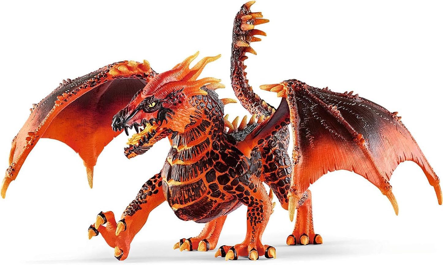 Schleich Eldrador Creatures Lava Dragon Toy - Movable Wings, Ages 7+ | 70138 1